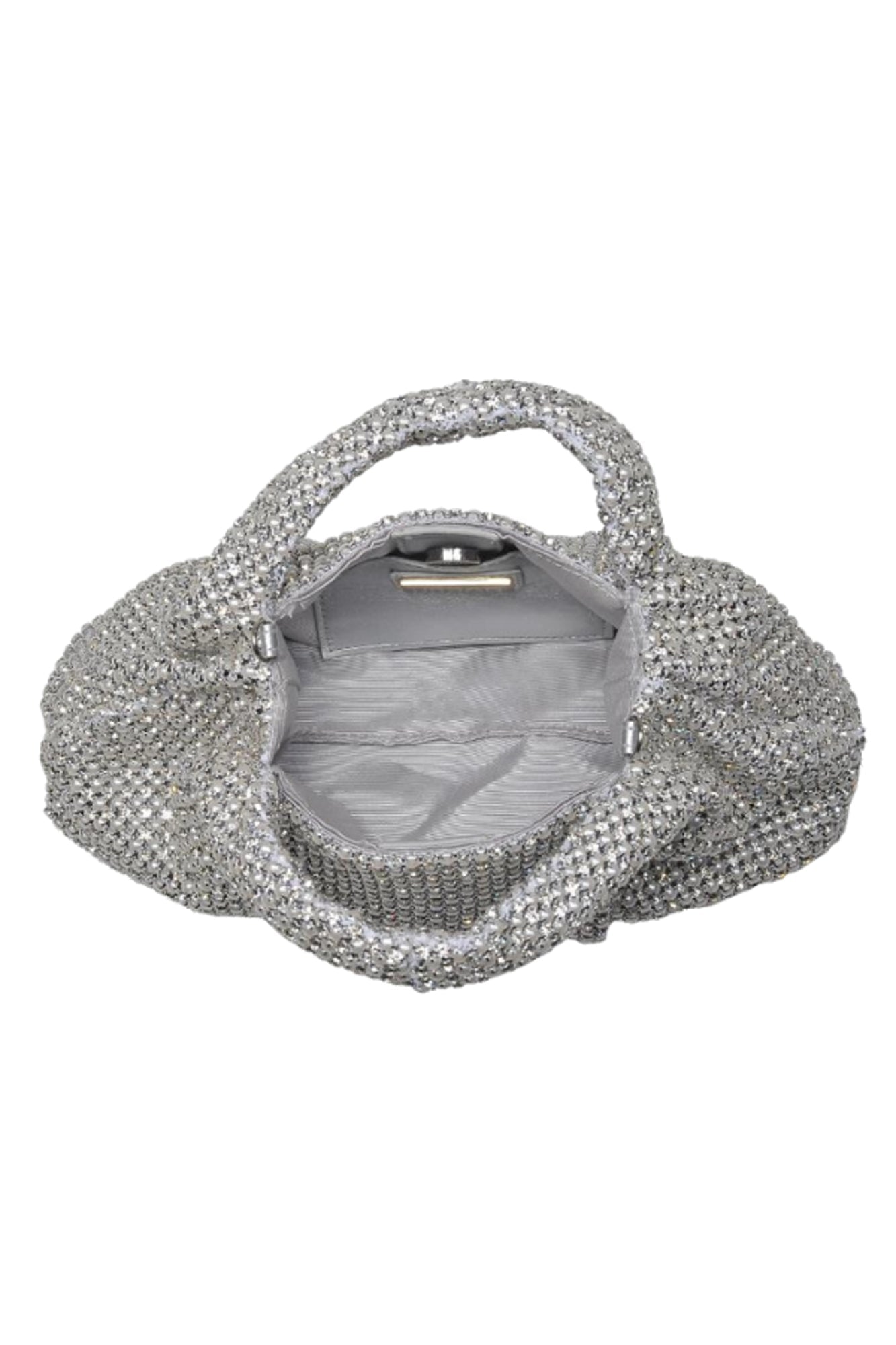 Juliette Evening Bag | Pearl Silver