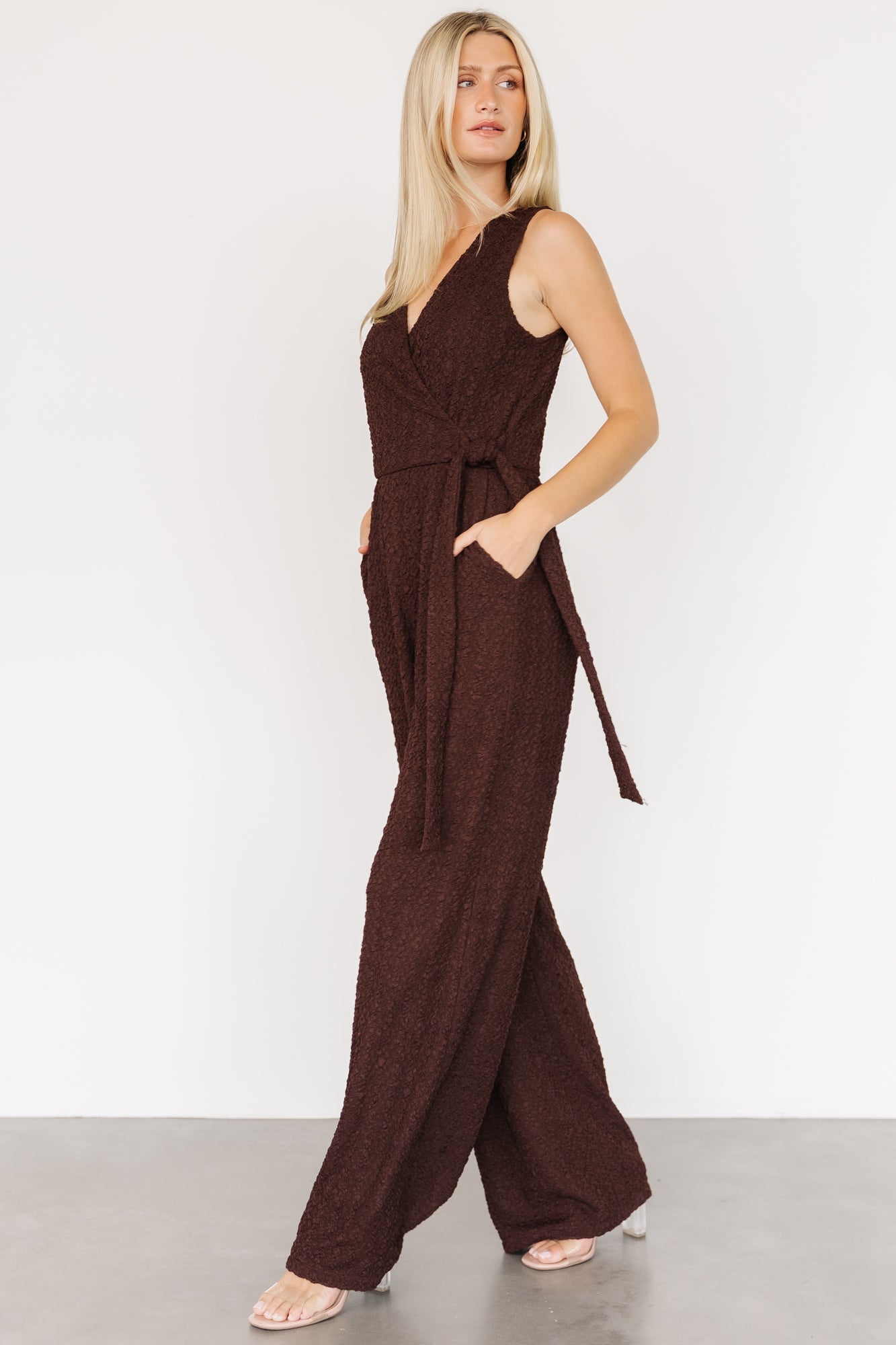 Natasha Jumpsuit | Espresso
