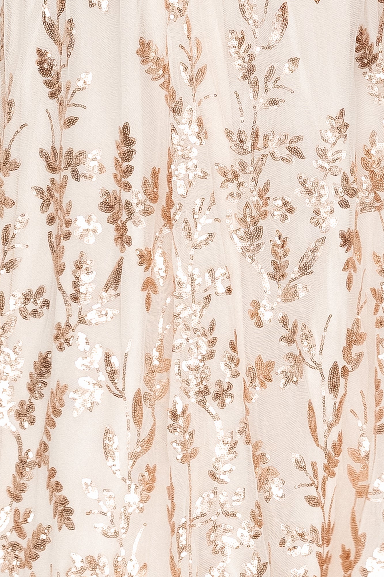 Fabric Swatch - Destiny Sequin | Rose Gold