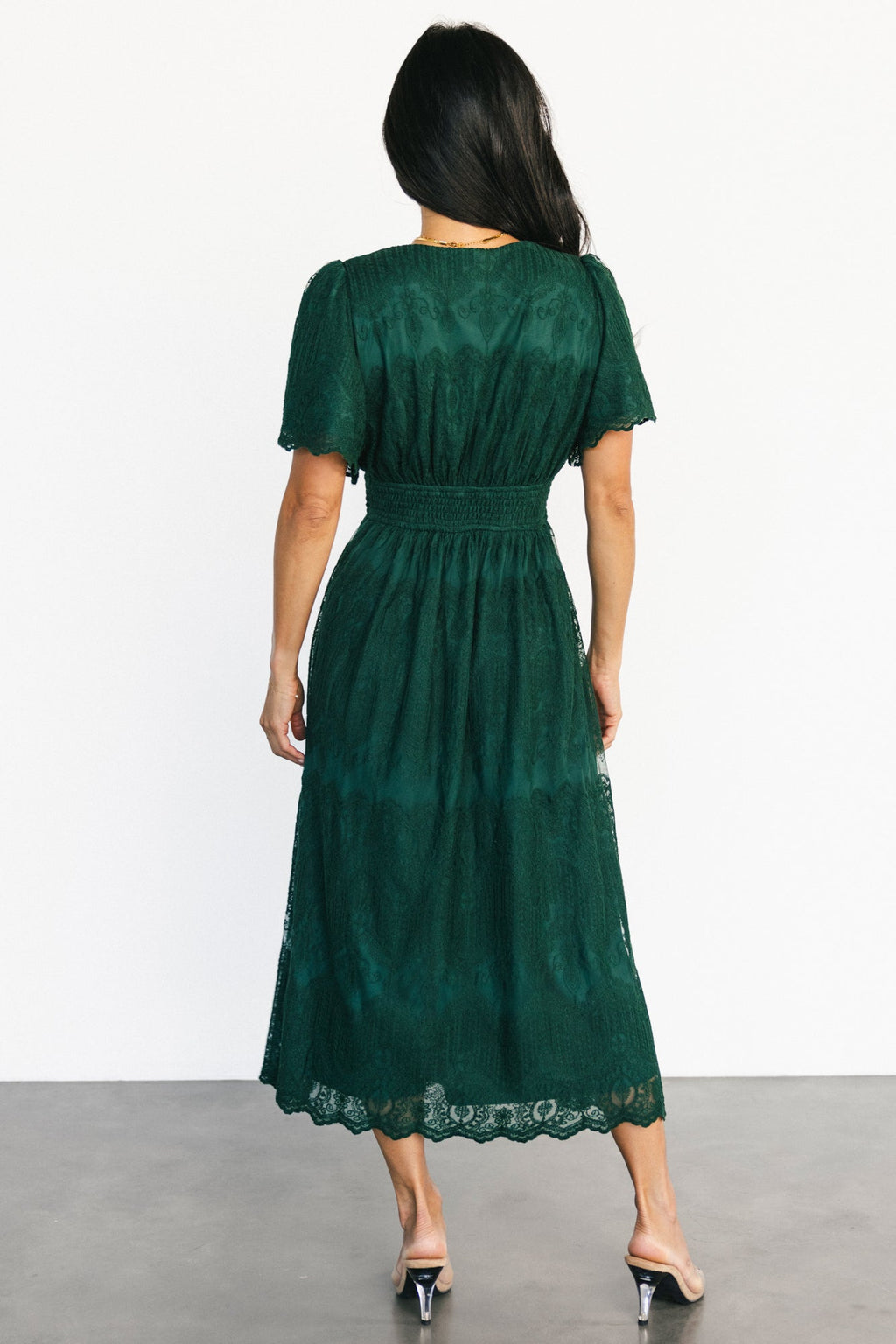Milena Midi Dress | Green