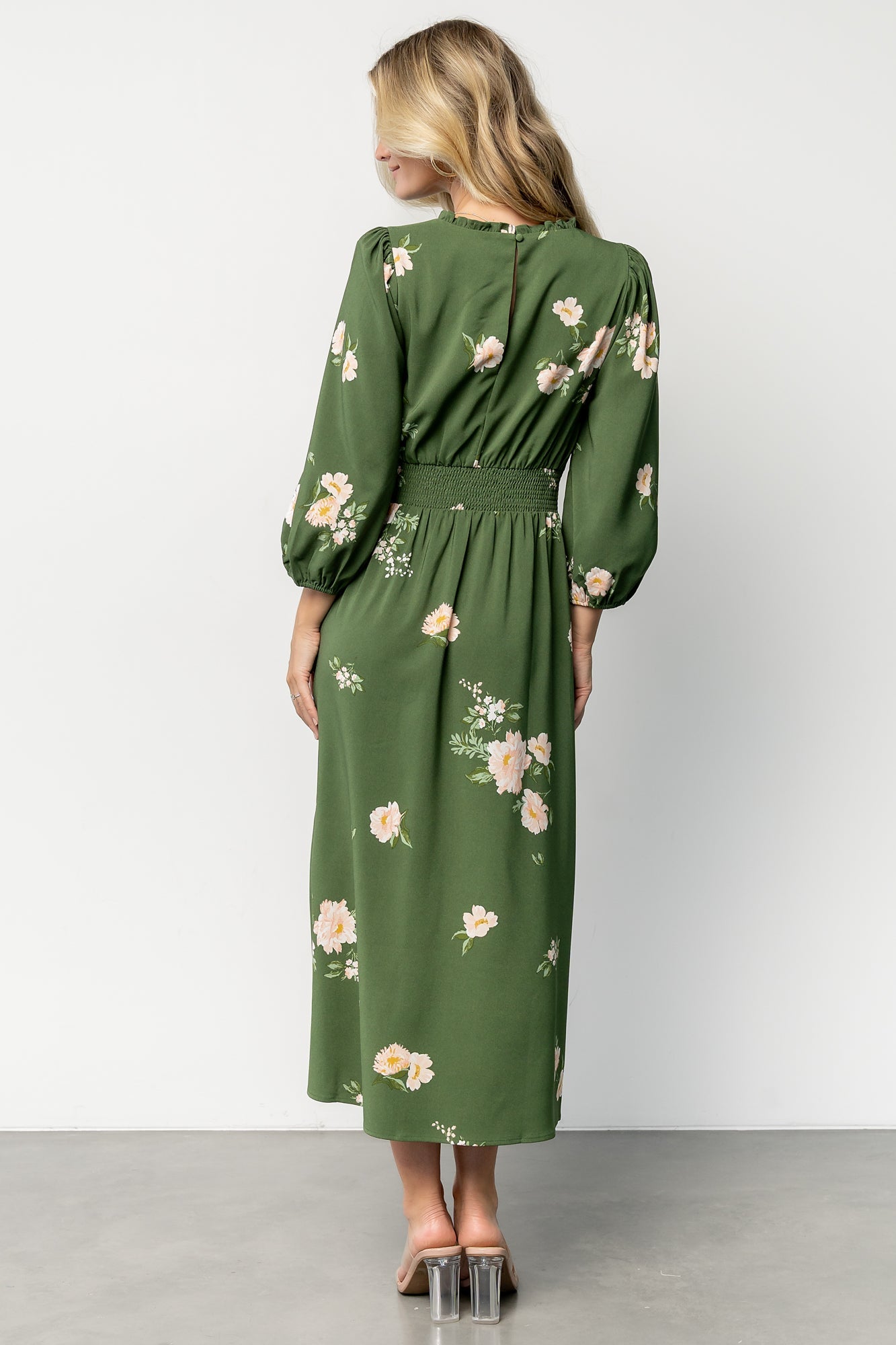 Karalie Maxi Dress | Green Floral