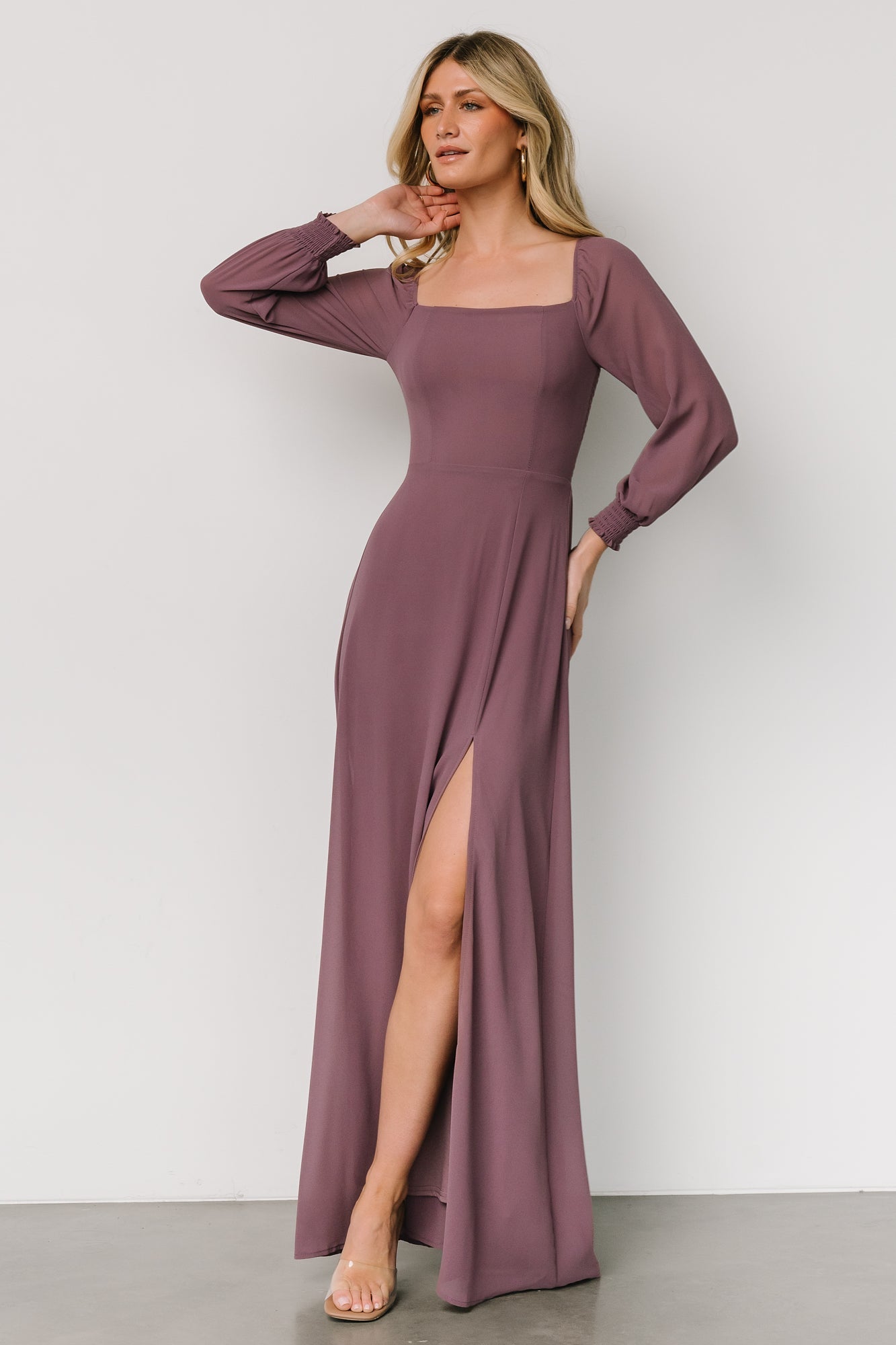 Giselle Maxi Dress | Vintage Plum