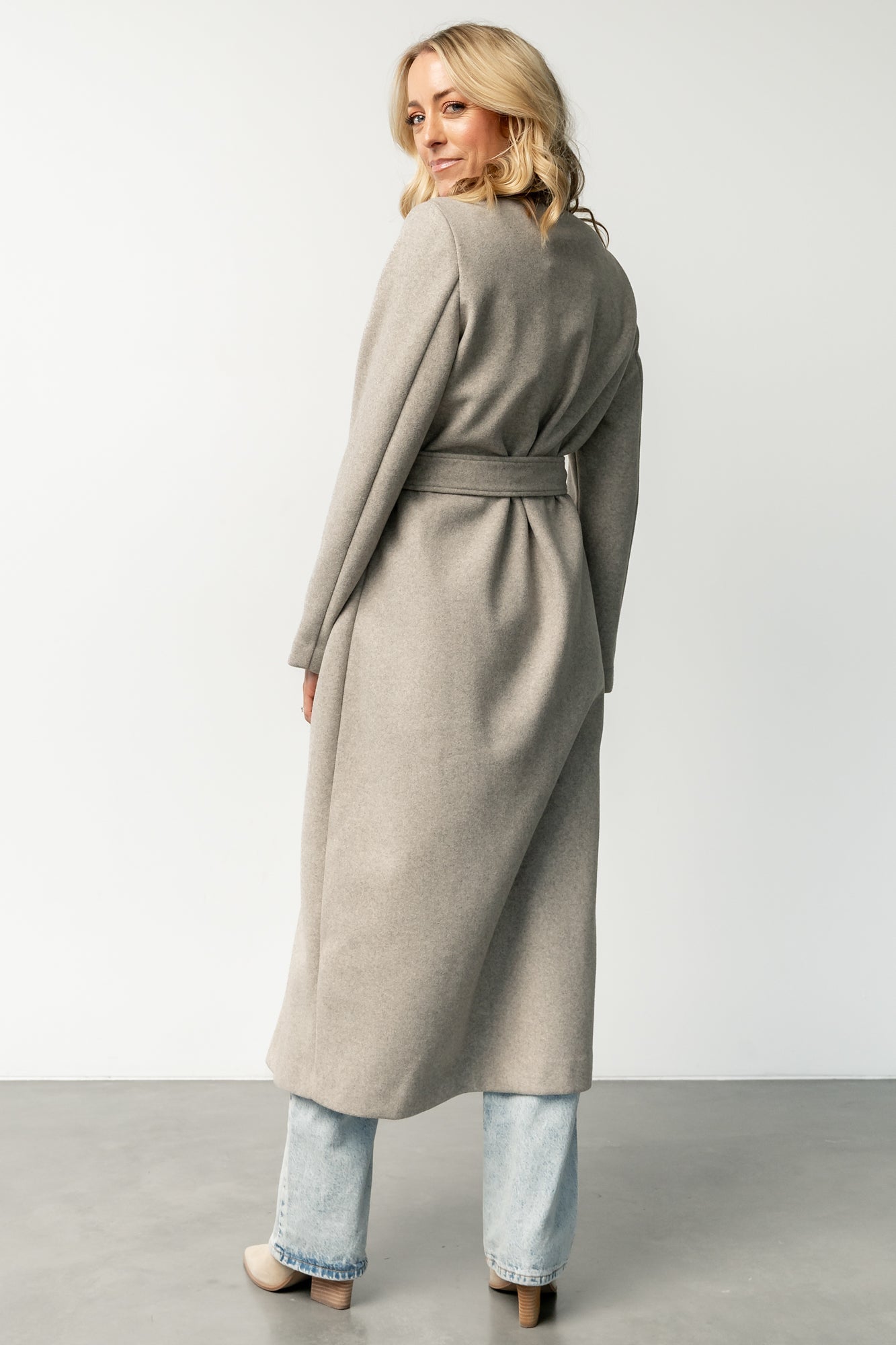 Glenwood Coat | Greige