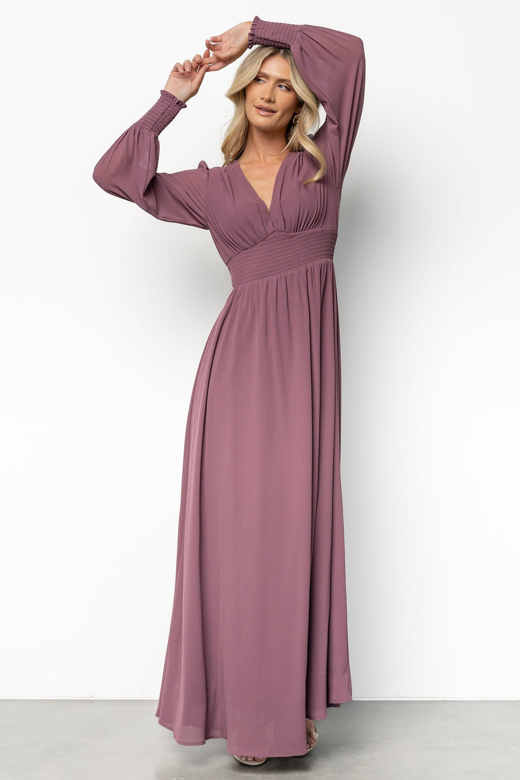 Olivia Maxi Dress | Vintage Plum