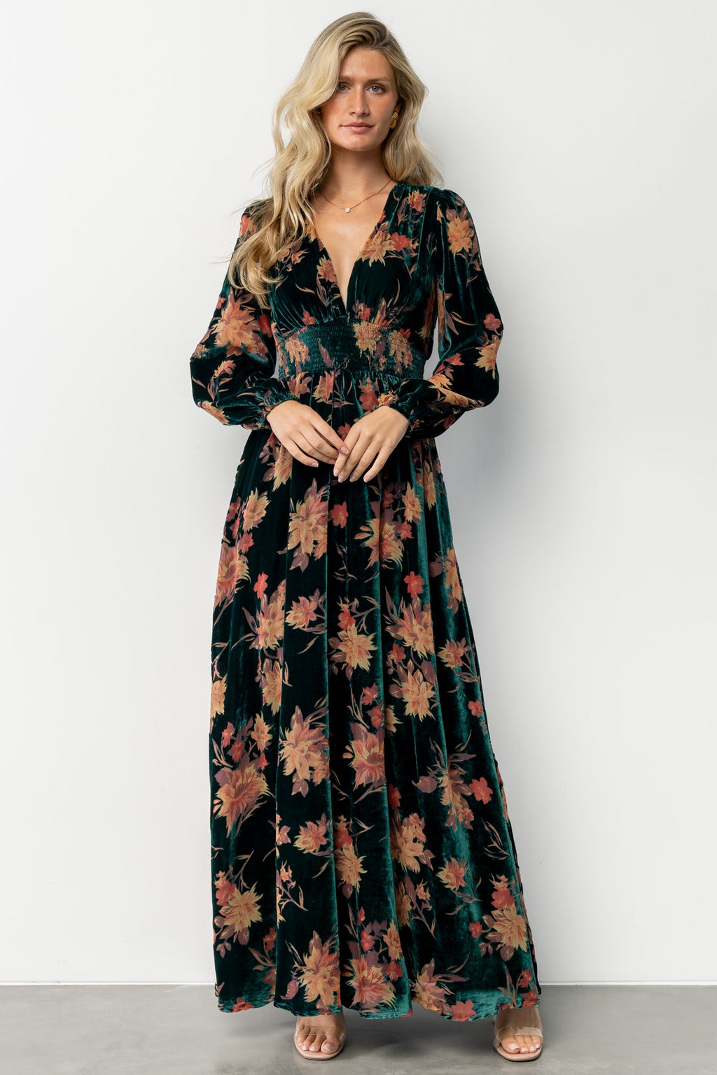 Elina Maxi Dress | Jade Multi Floral