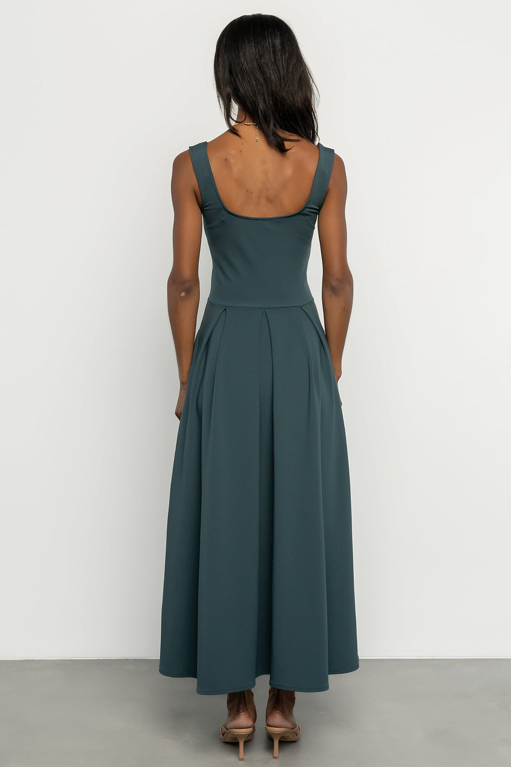 Giavanna Maxi Dress | Dark Green
