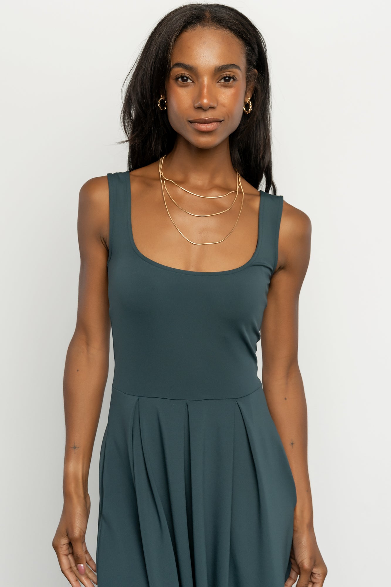 Giavanna Maxi Dress | Dark Green