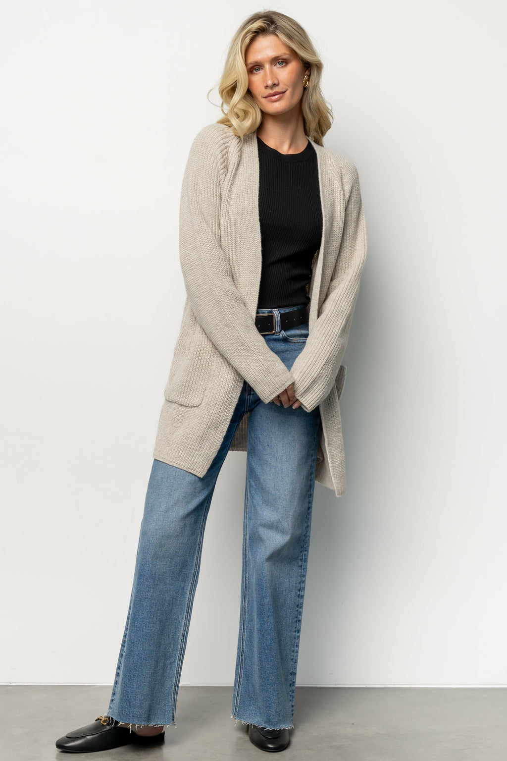 Frankel Pocket Cardigan | Natural