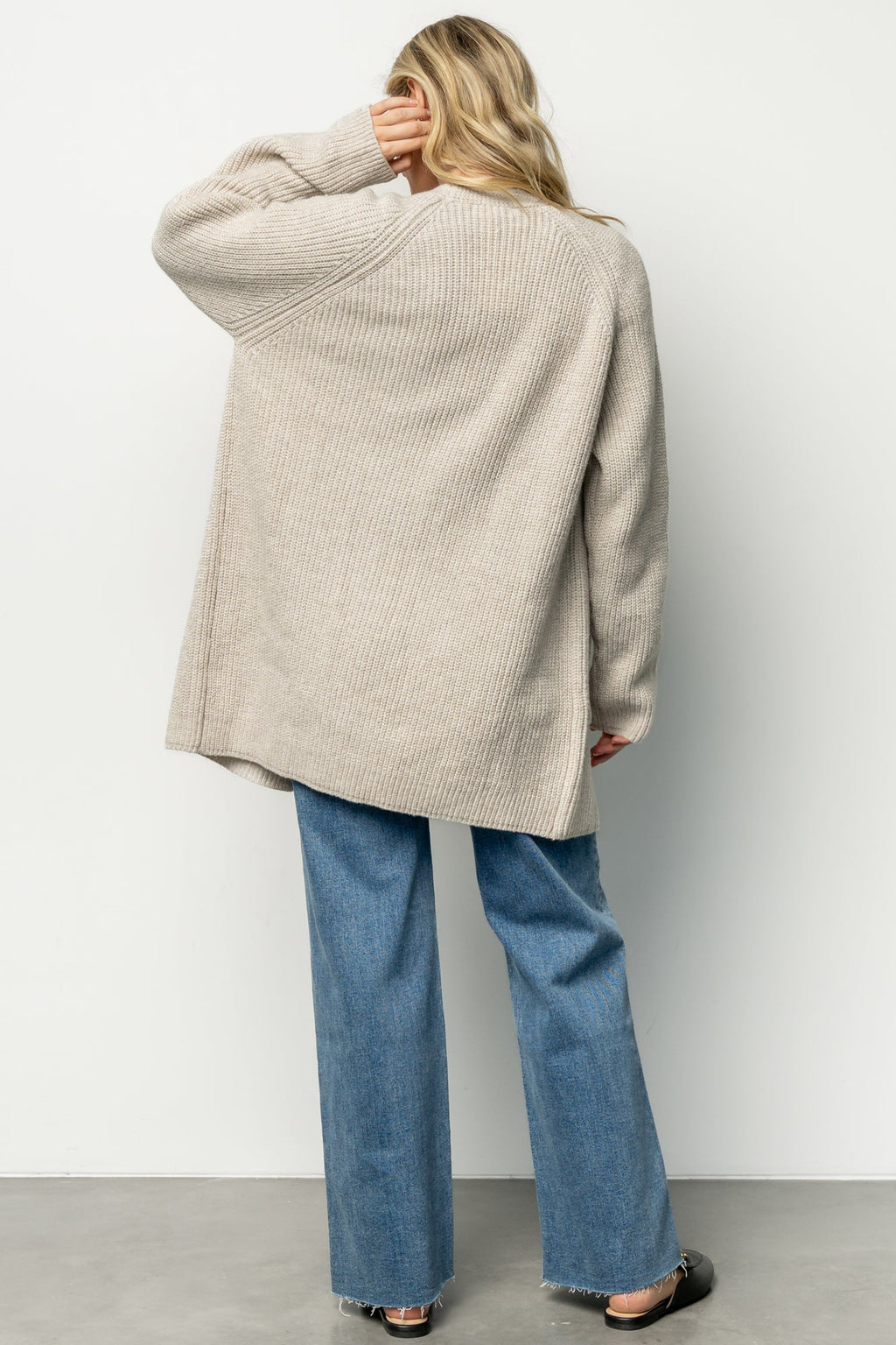 Frankel Pocket Cardigan | Natural