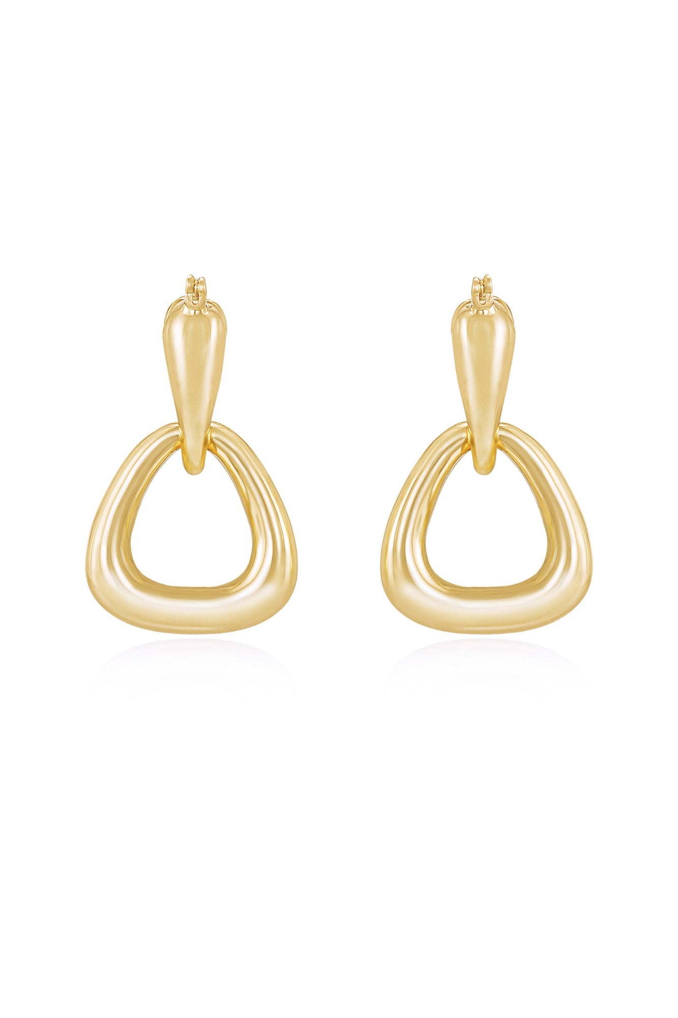 Baby Double Dangle Hoop Earrings