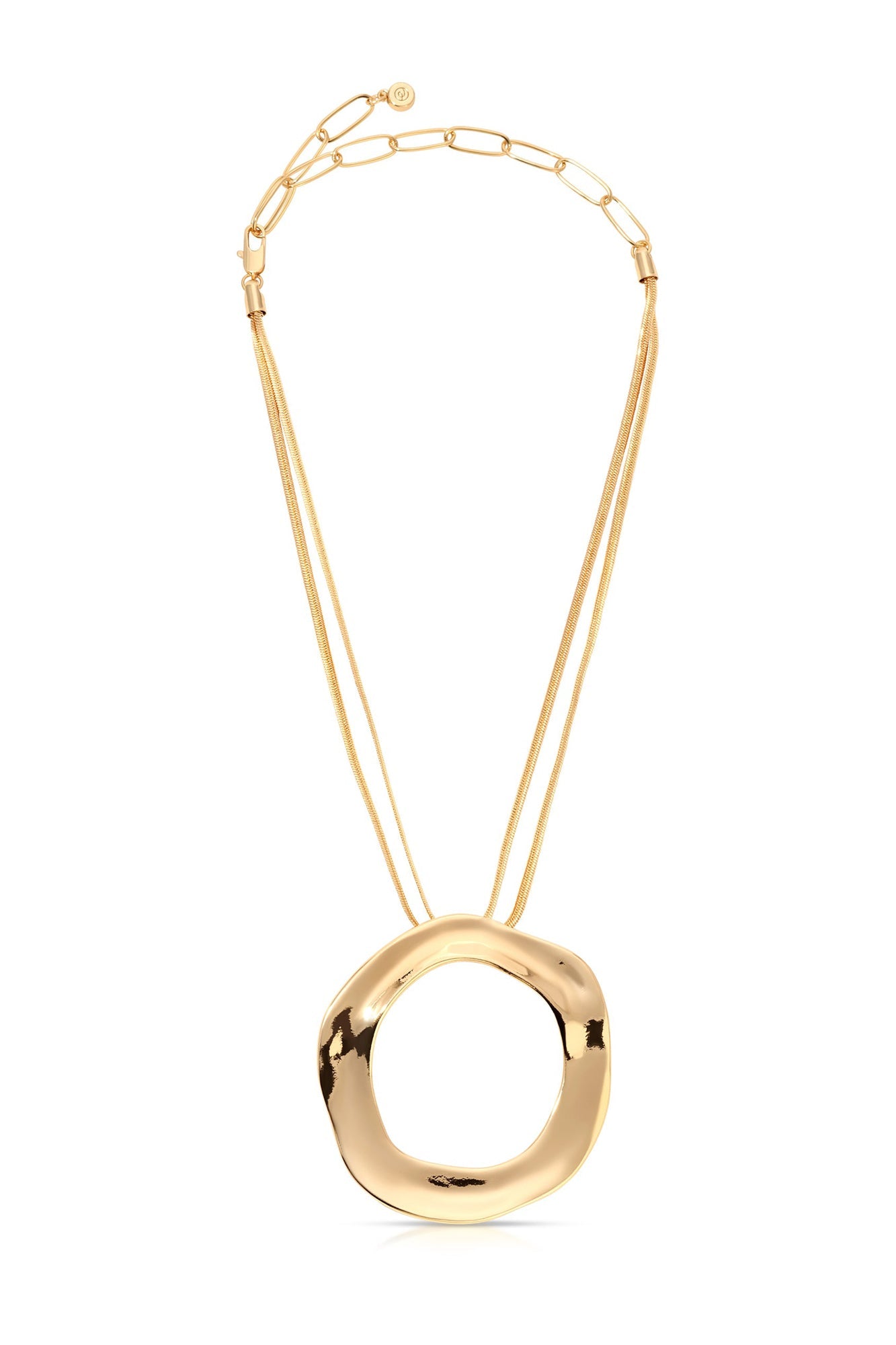 Open Circle Necklace
