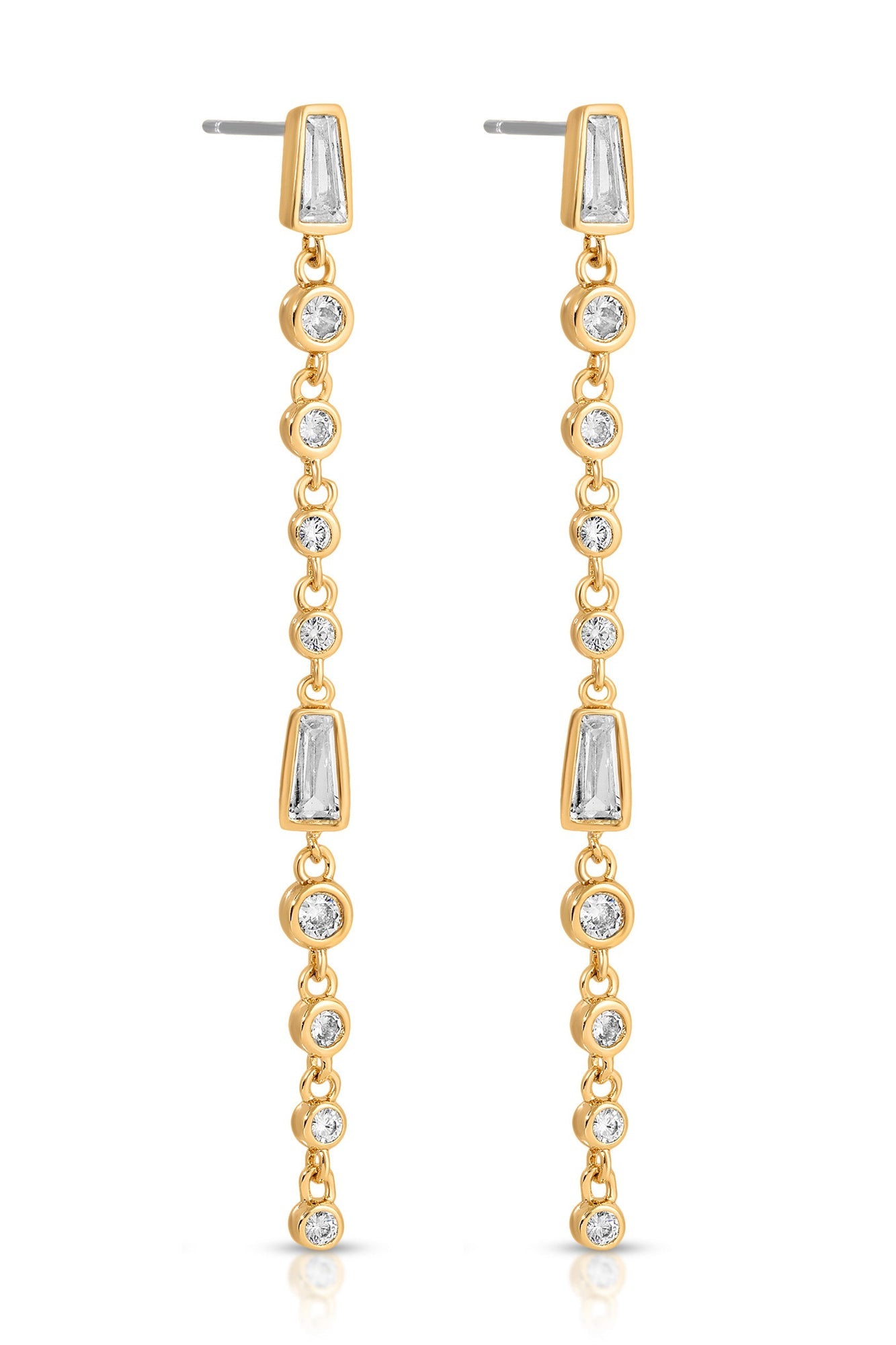 Crystal Linear Earrings