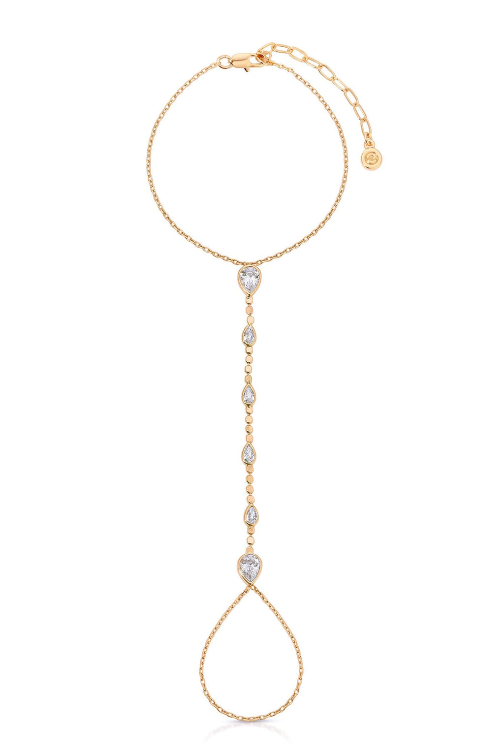 Dripping Crystal Hand Chain