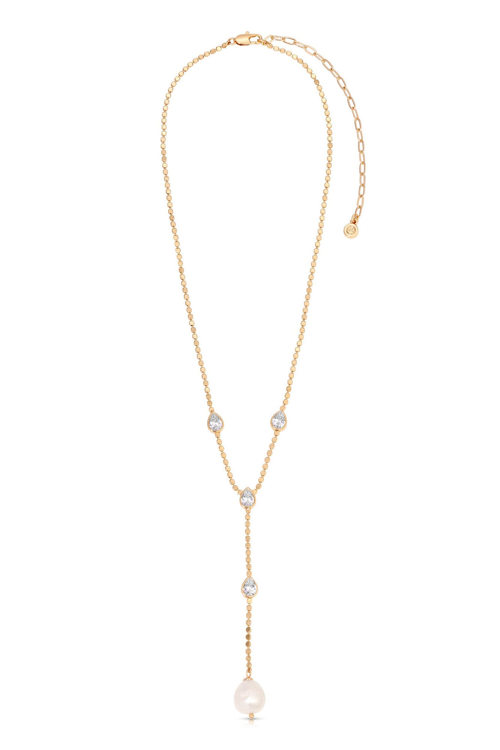 Dripping Crystal Lariat