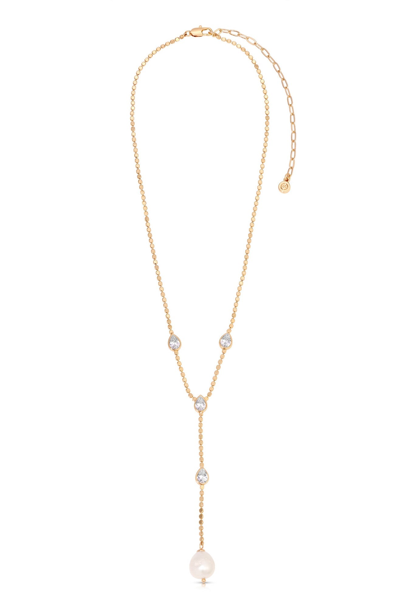 Dripping Crystal Lariat