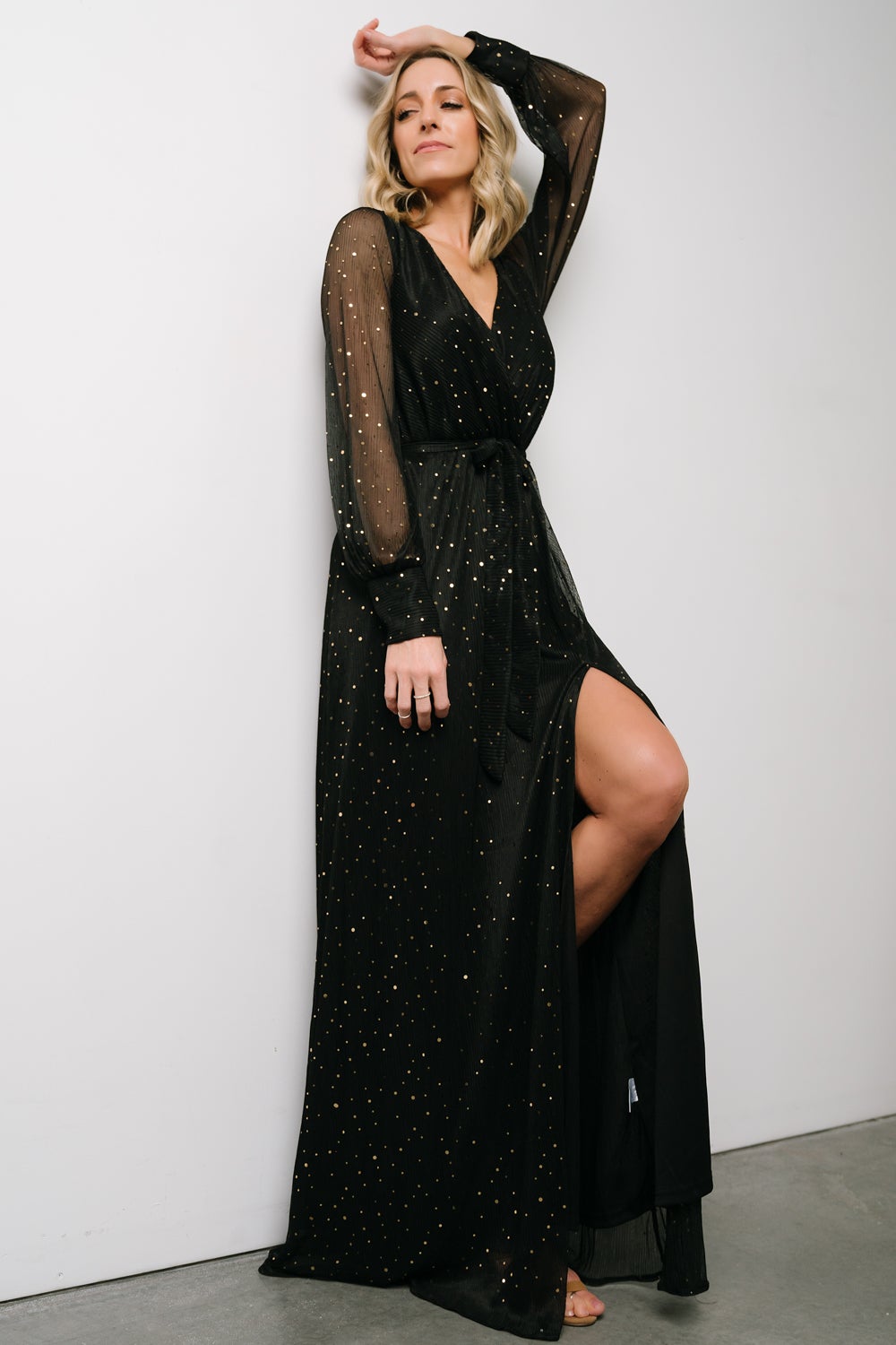 Abigail Sparkle Gown | Black