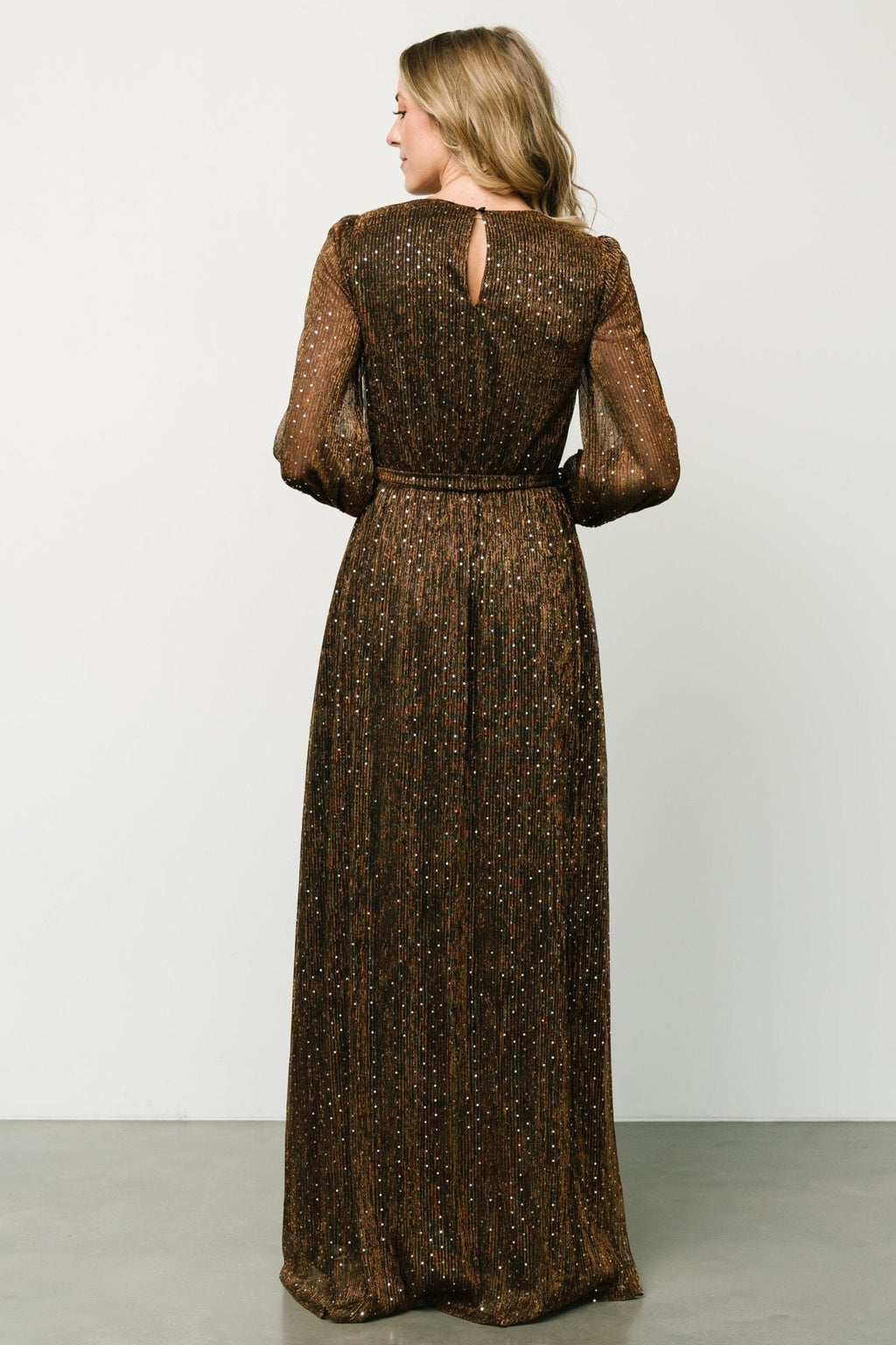 Abigail Sparkle Gown | Bronze