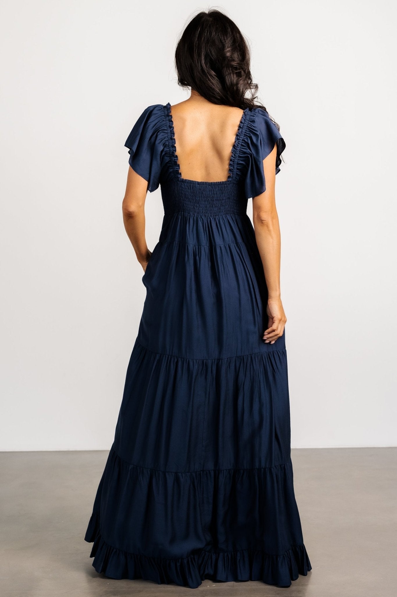 Agatha Maxi Dress | Dark Blue