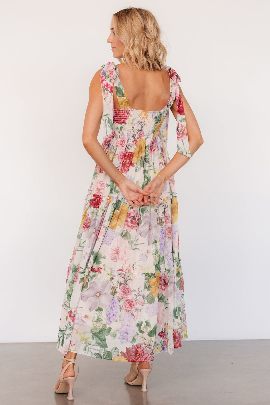 Anita Maxi Dress | Blush Multi Floral