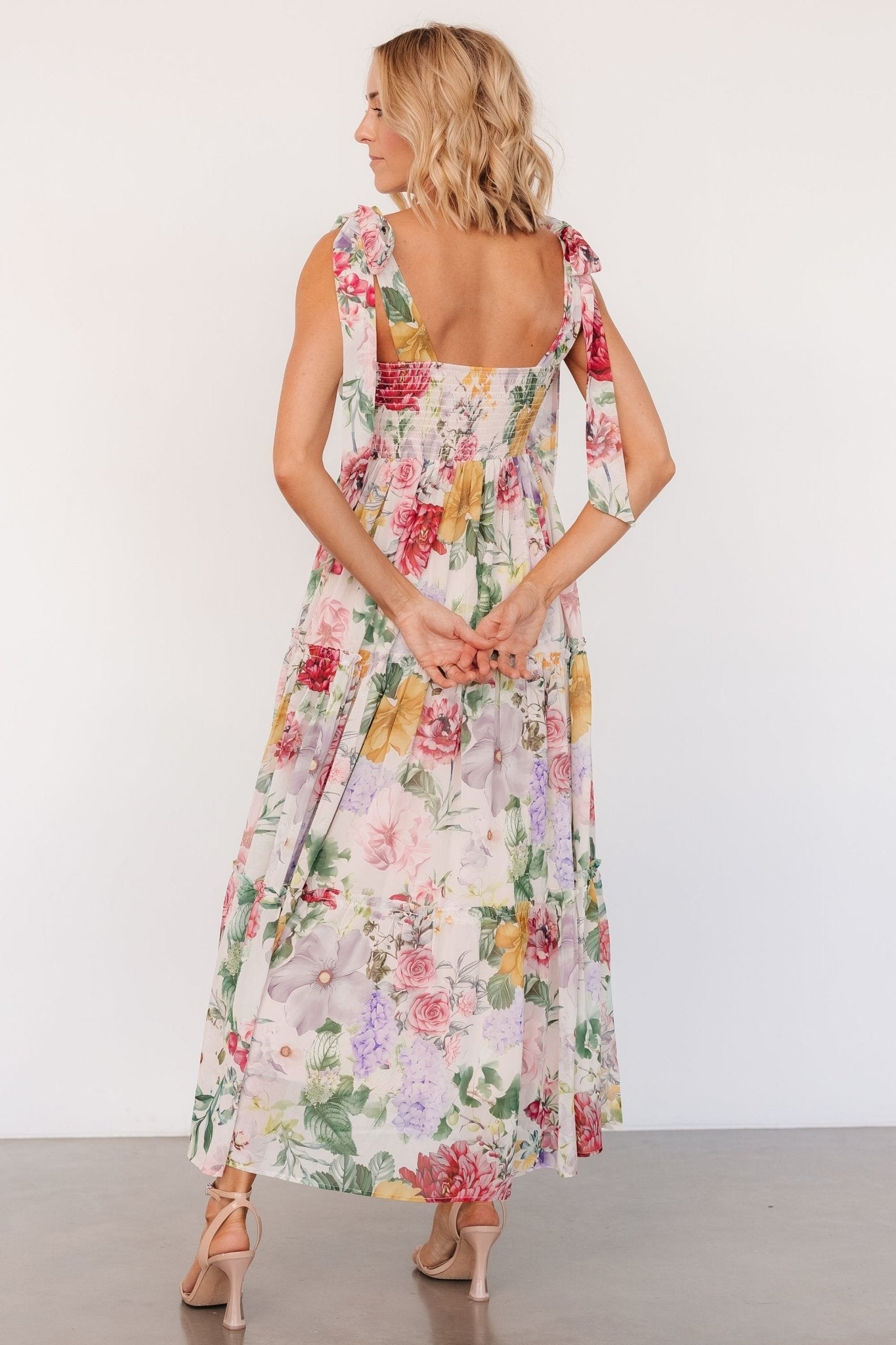 Anita Maxi Dress | Blush Multi Floral