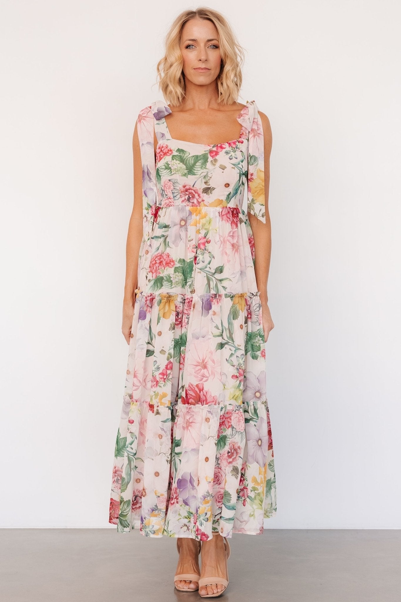 Anita Maxi Dress | Blush Multi Floral
