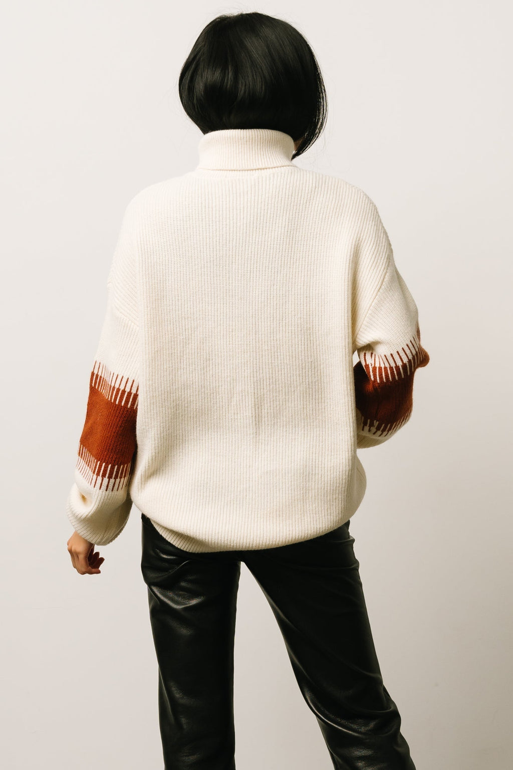 Antonov Turtle Neck Sweater | Cream + Spice