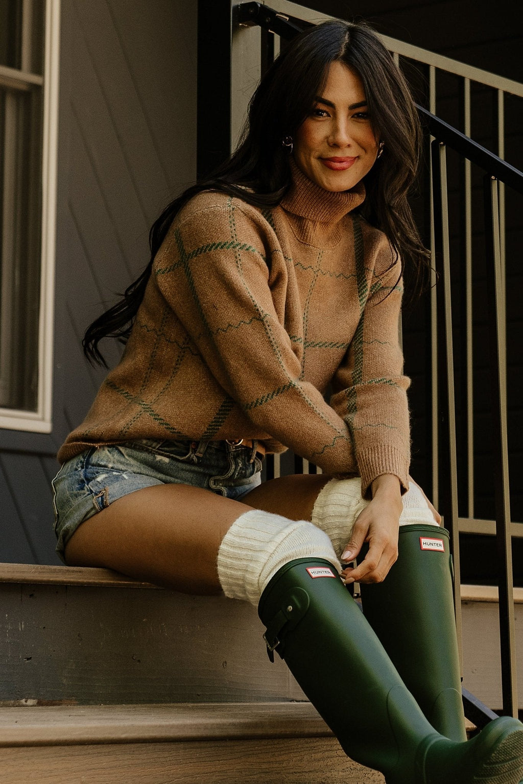 Arden Turtleneck Sweater | Camel