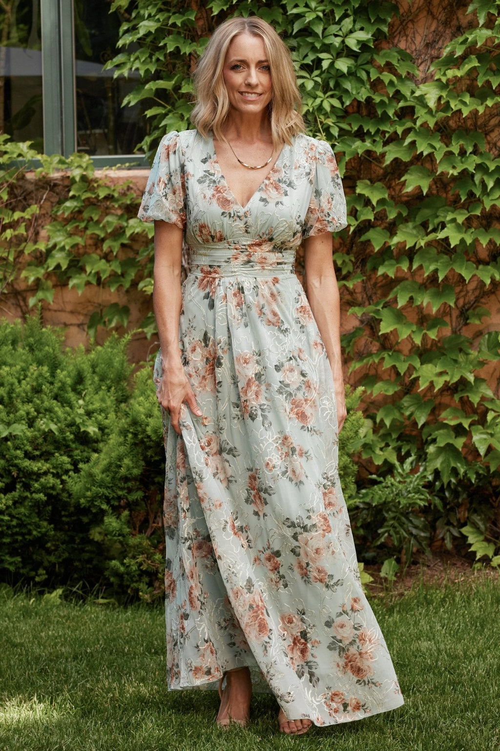 Ardley Maxi Dress | Sage Floral