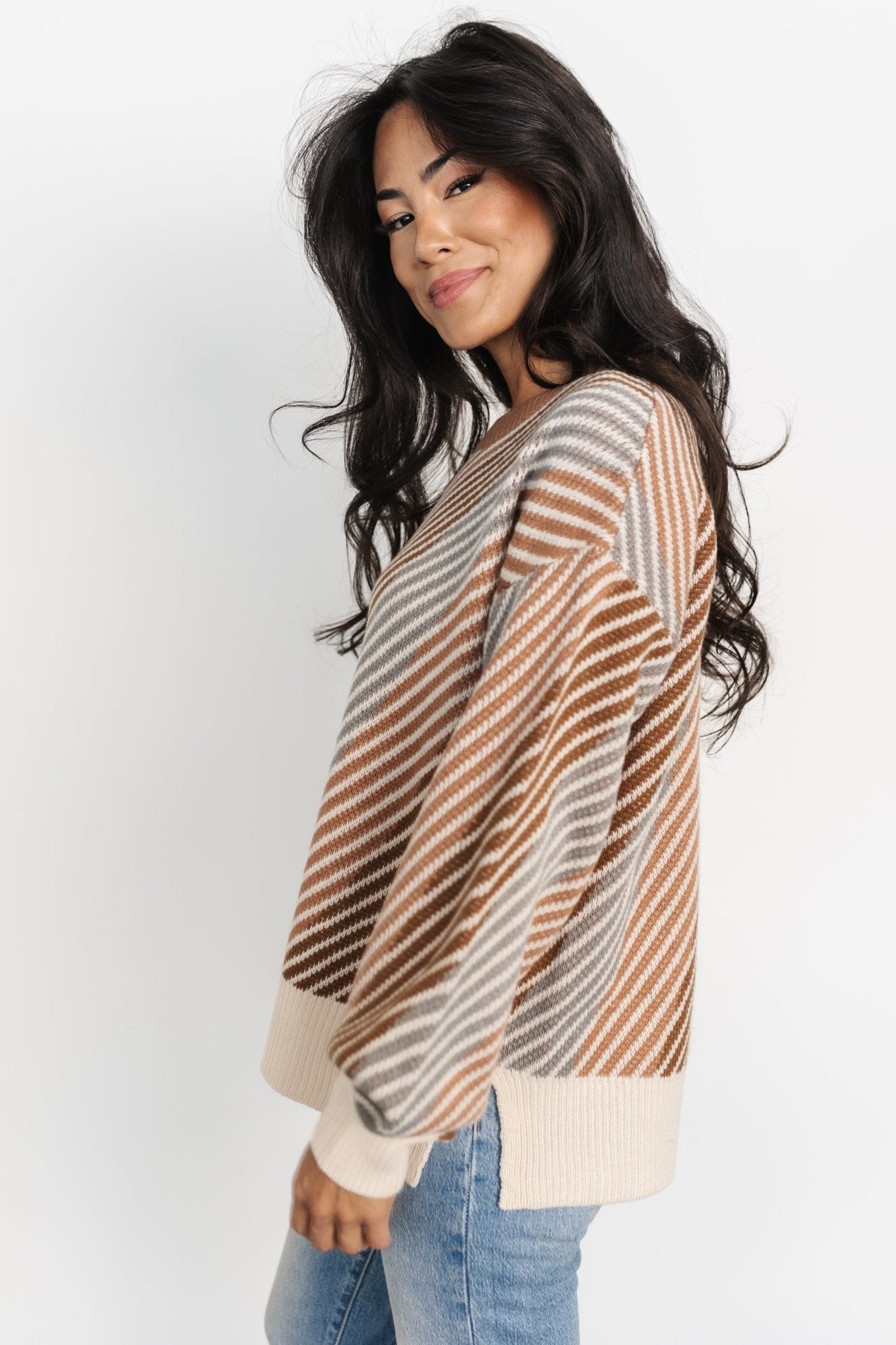 Baldwin Striped Sweater | Multi