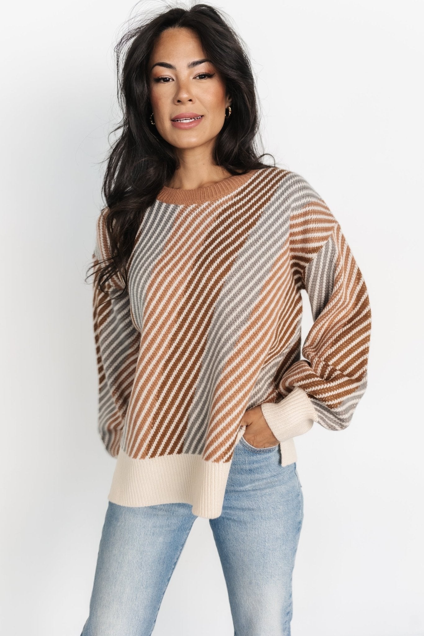 Baldwin Striped Sweater | Multi