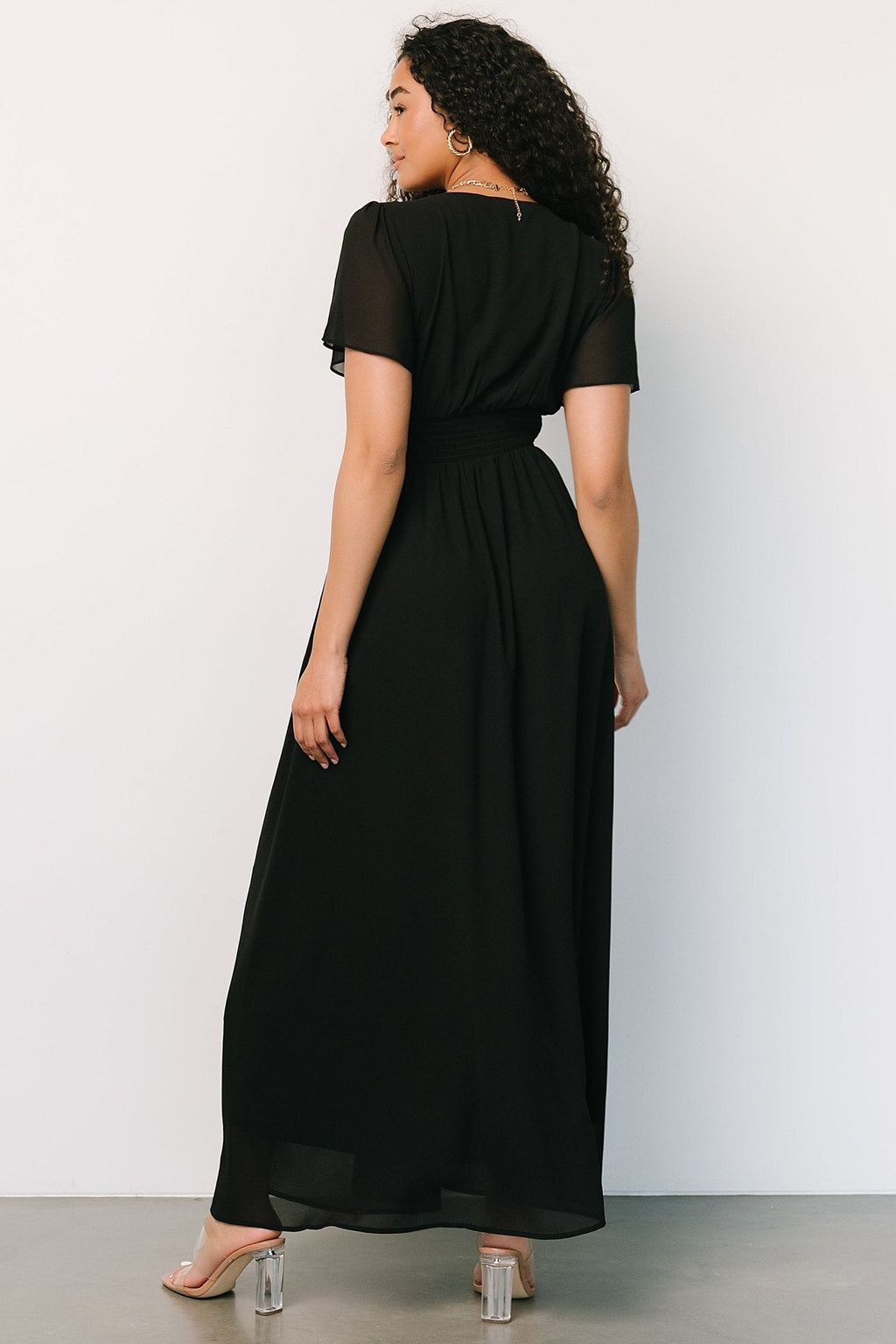 Birdie Maxi Dress | Black
