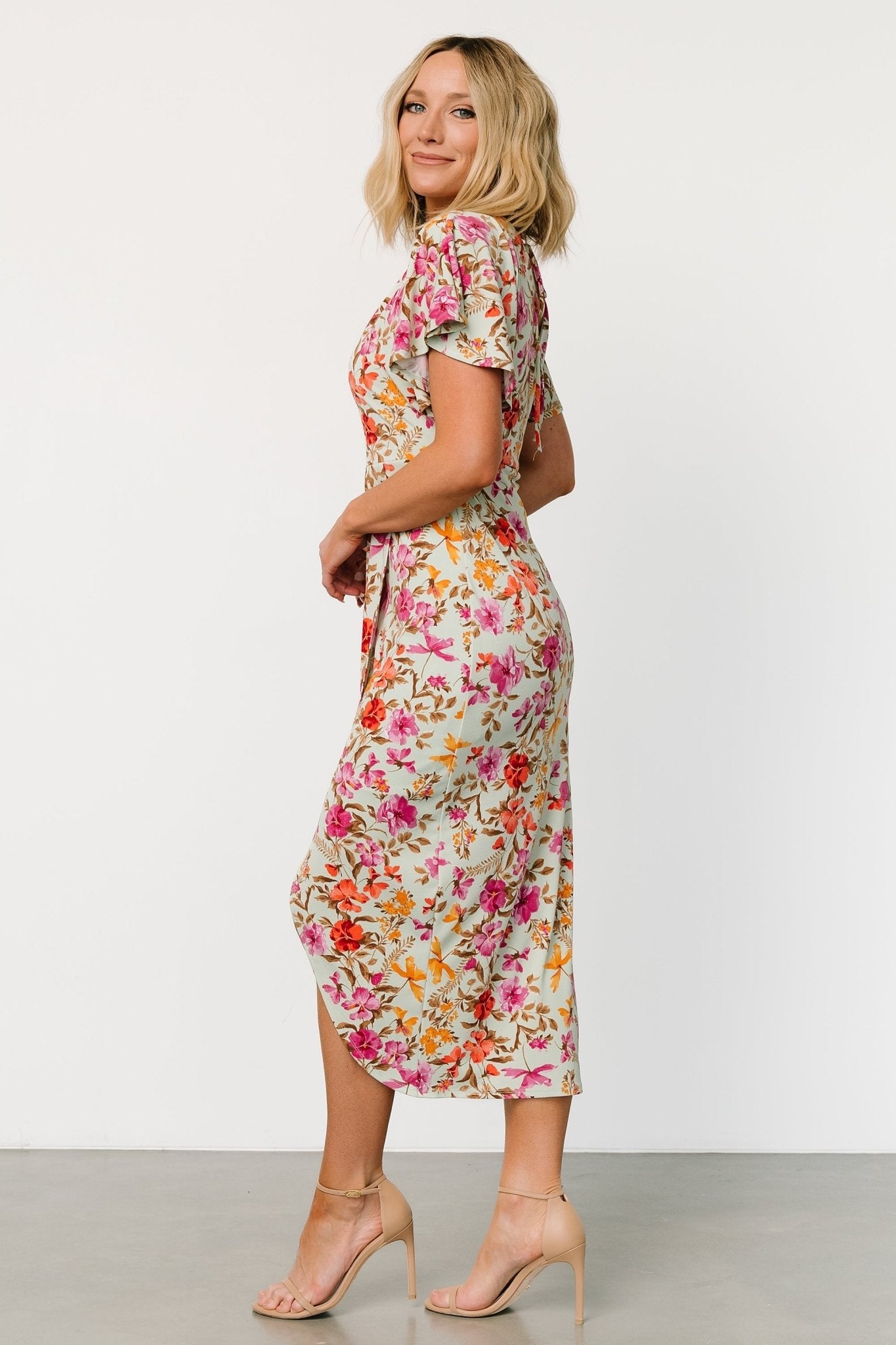 Bloomfield Midi Dress | Sage Floral