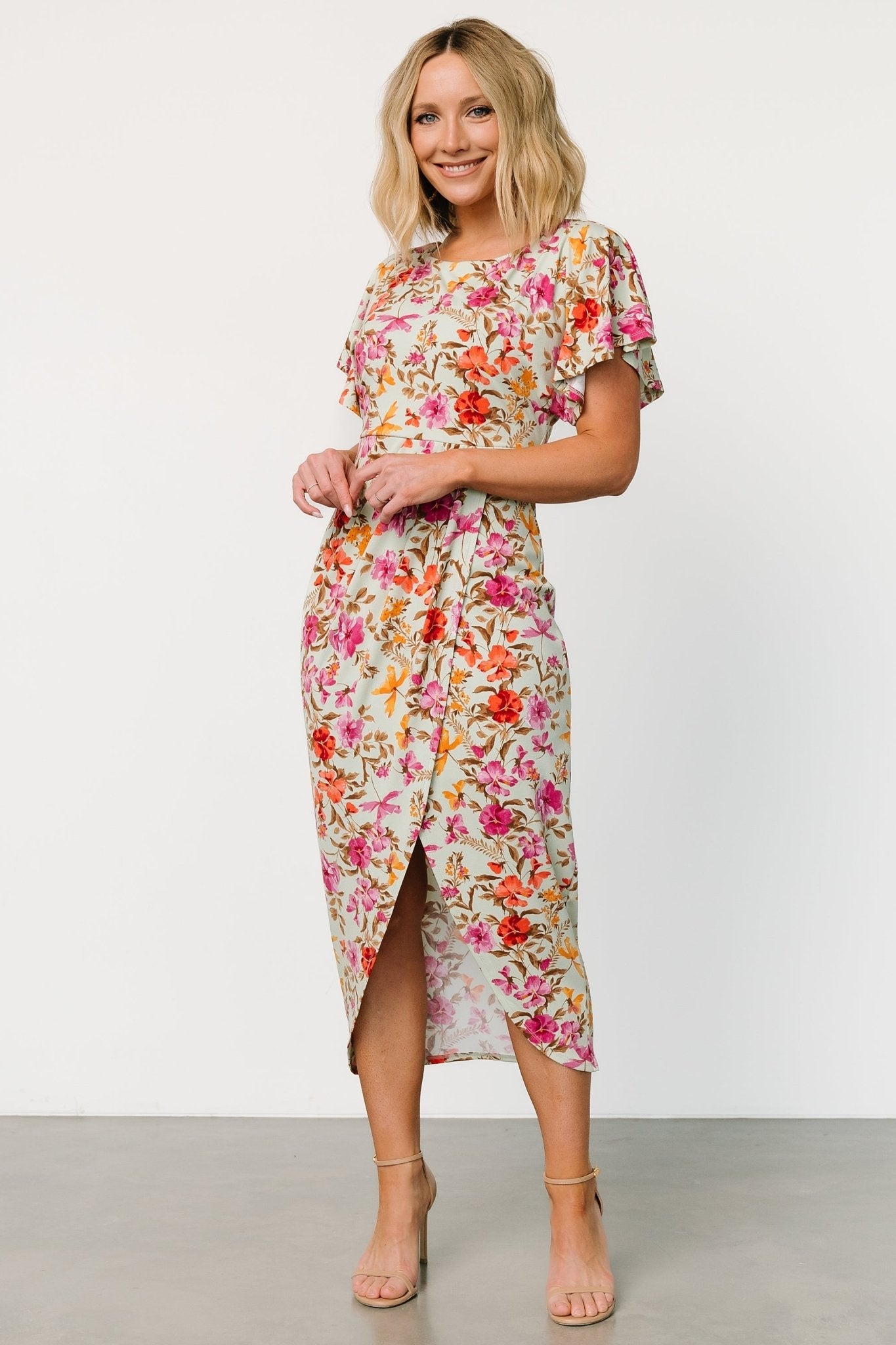 Bloomfield Midi Dress | Sage Floral