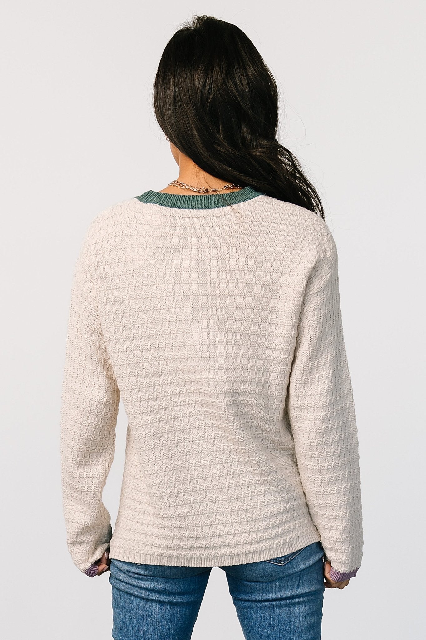 Brixton Weave Sweater | Oatmeal