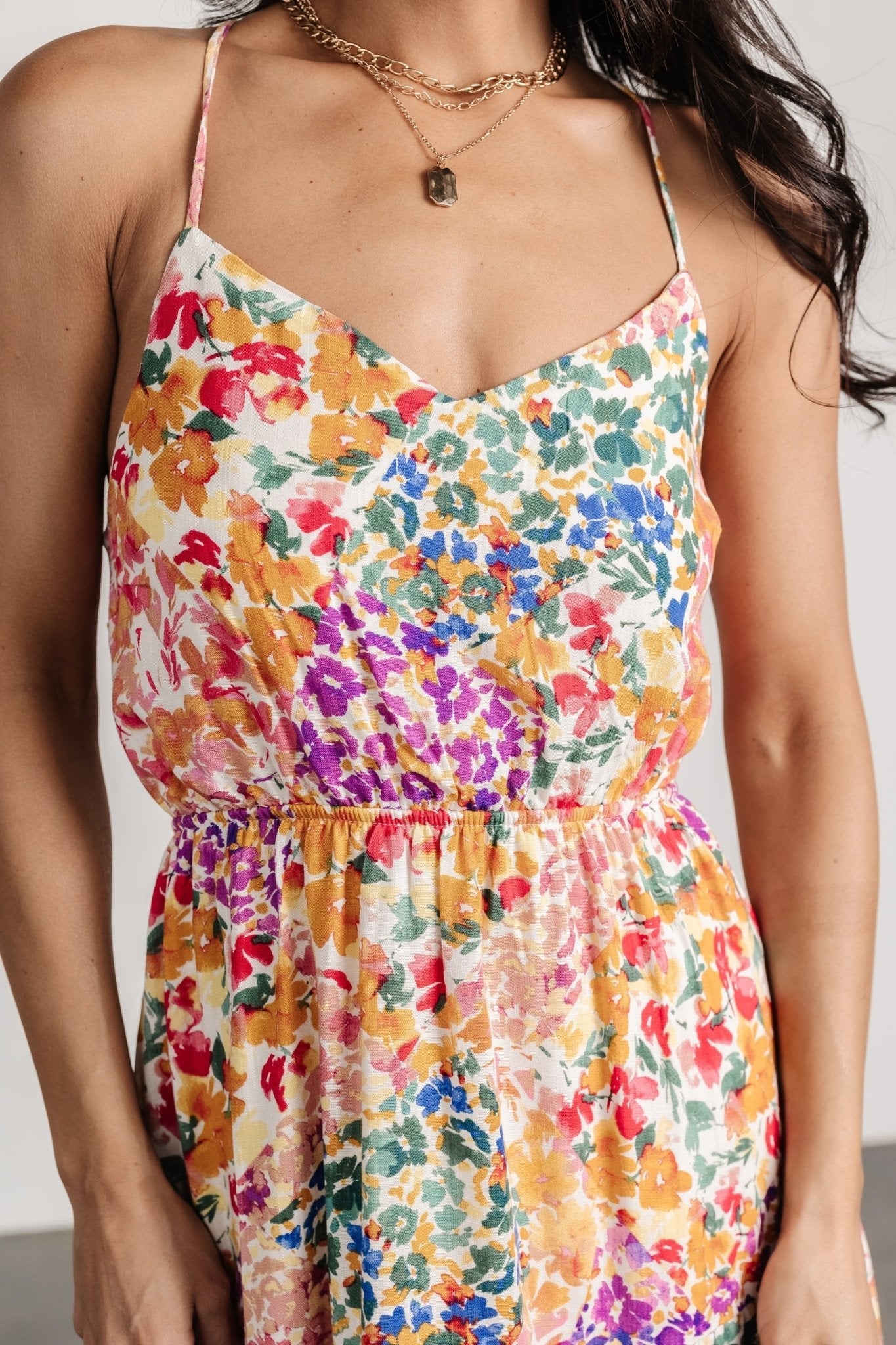 Coronado Midi Dress | Multi Floral