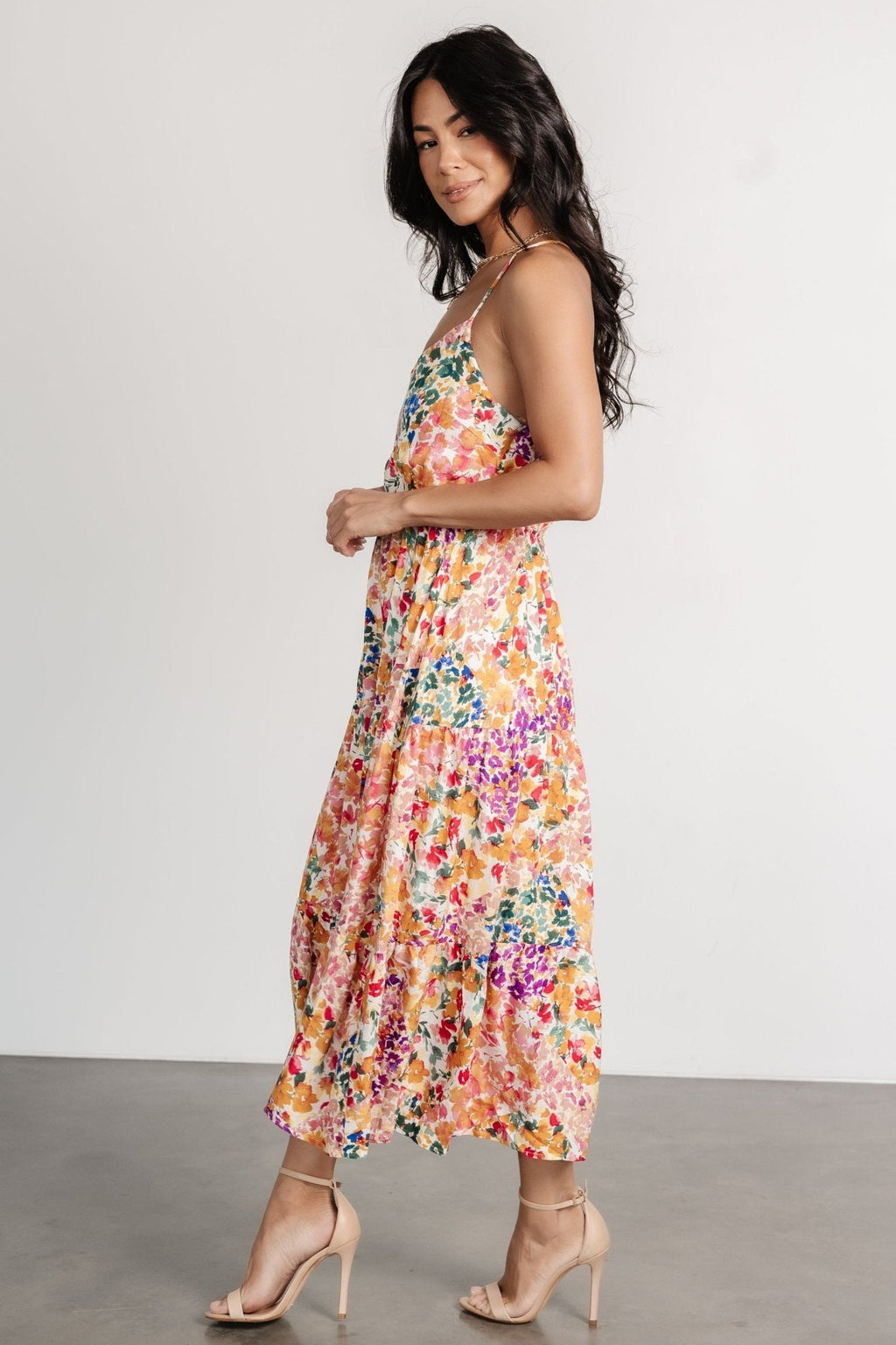 Coronado Midi Dress | Multi Floral