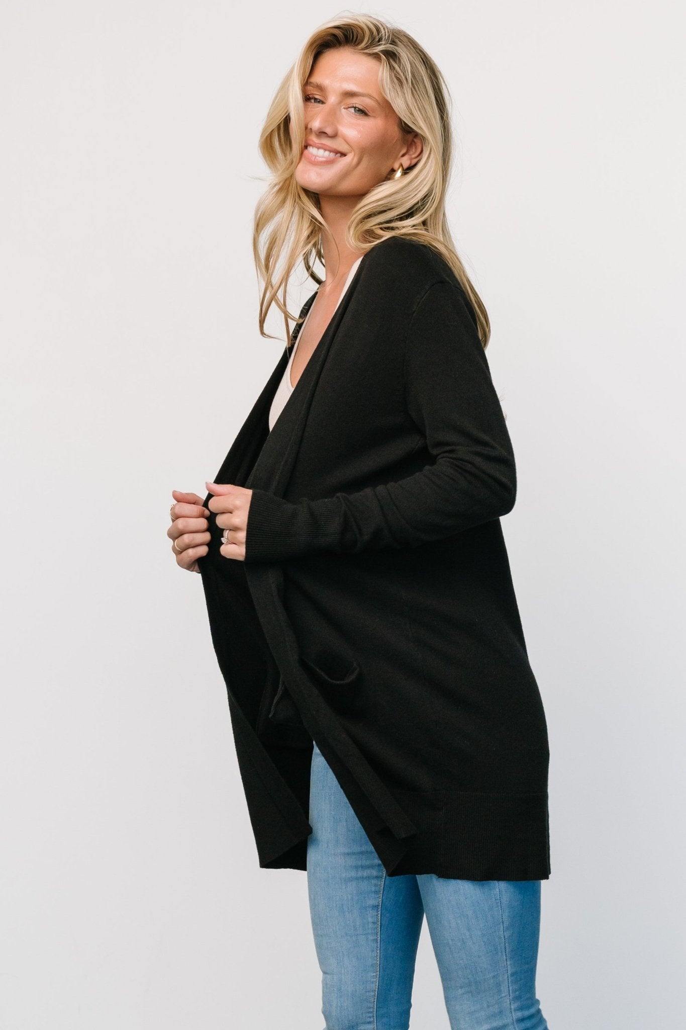 Edison Cardigan | Black