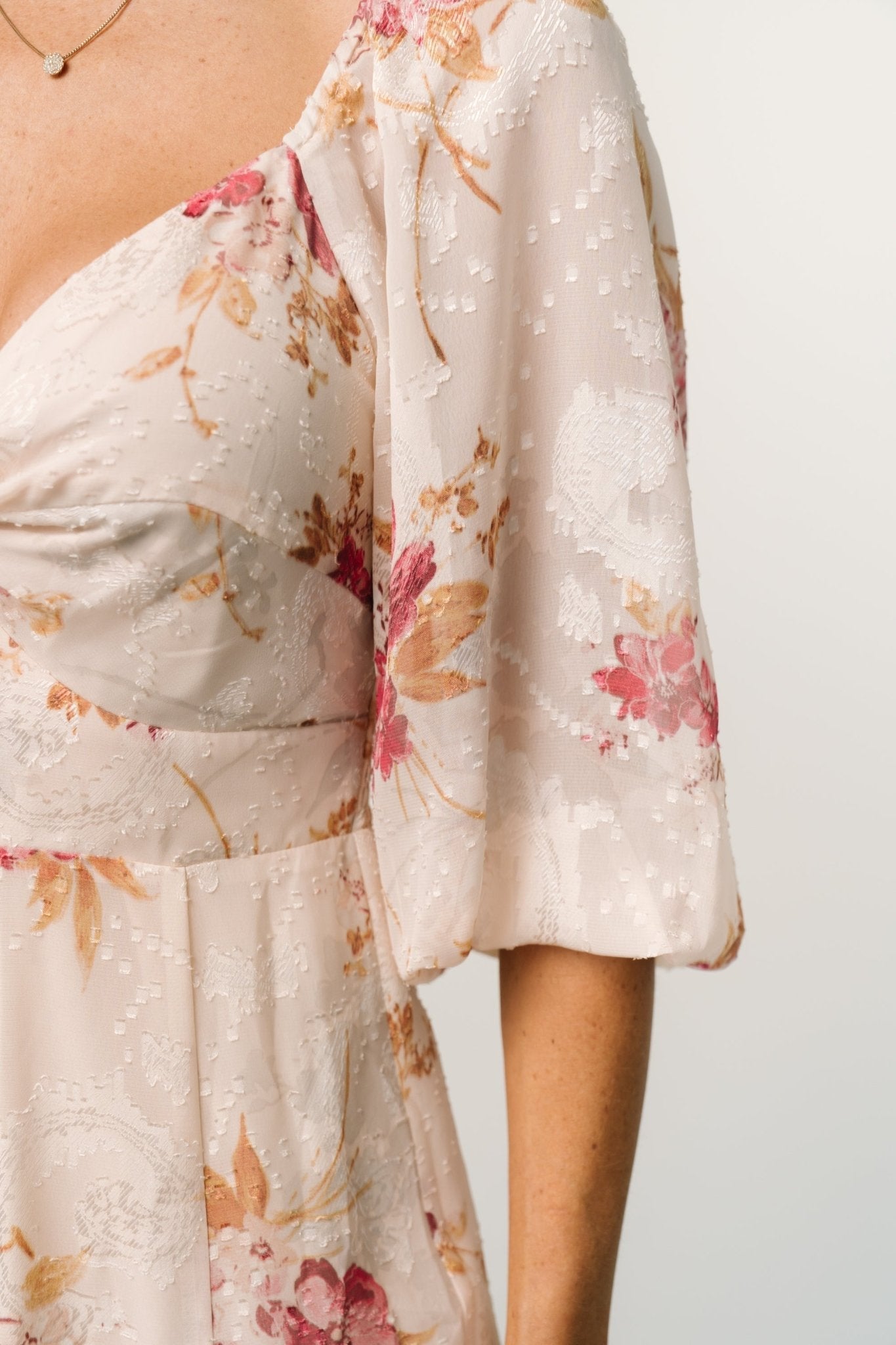 Estefania Maxi Dress | Blush + Pink Floral