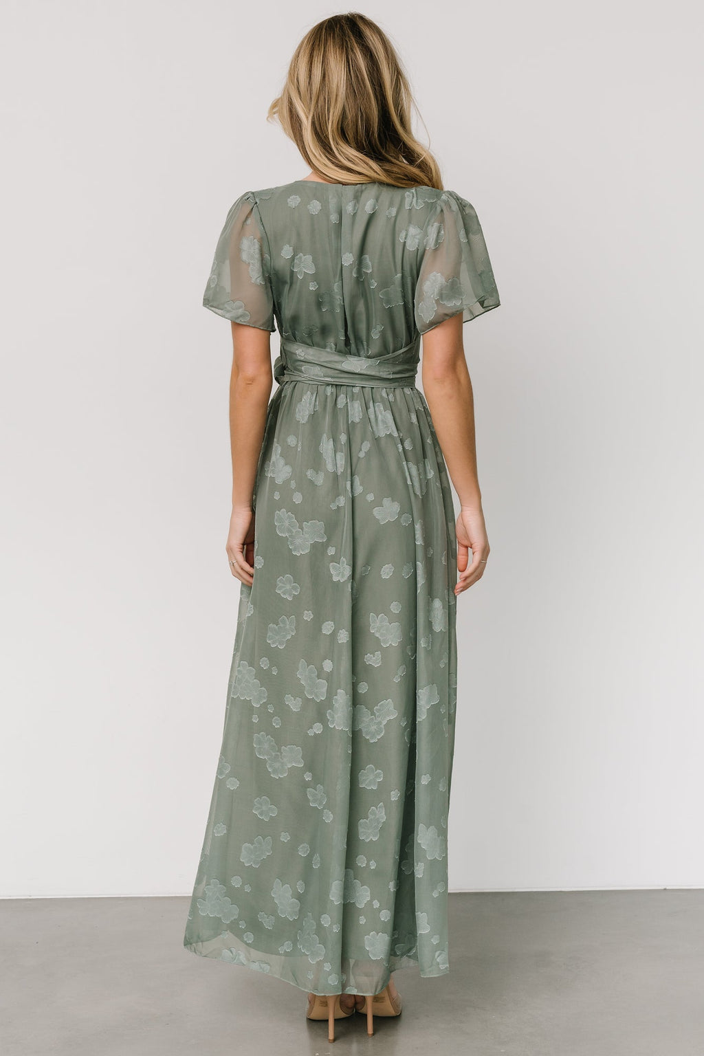 Faye Maxi Dress | Eucalyptus