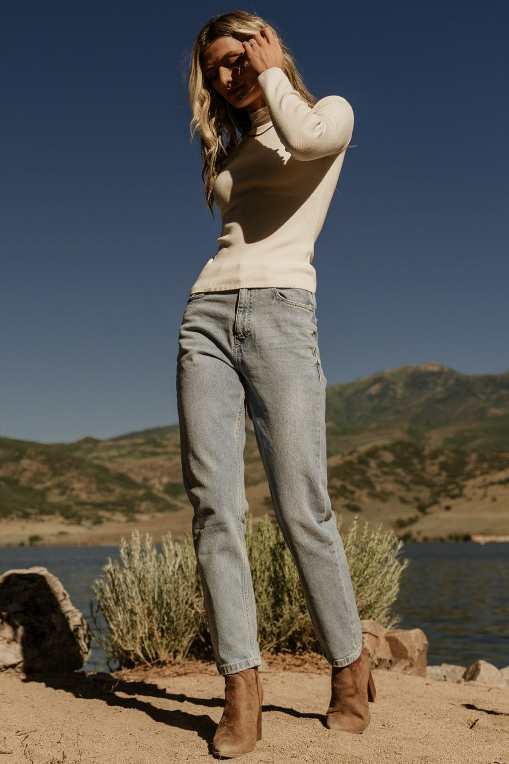 Frances Knit Top | Ivory