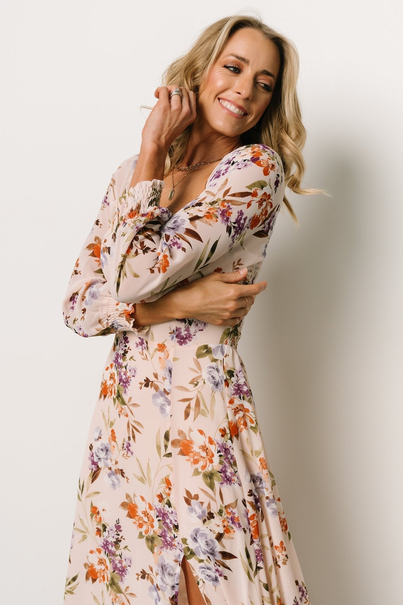 Giselle Maxi Dress | Blush Multi Floral