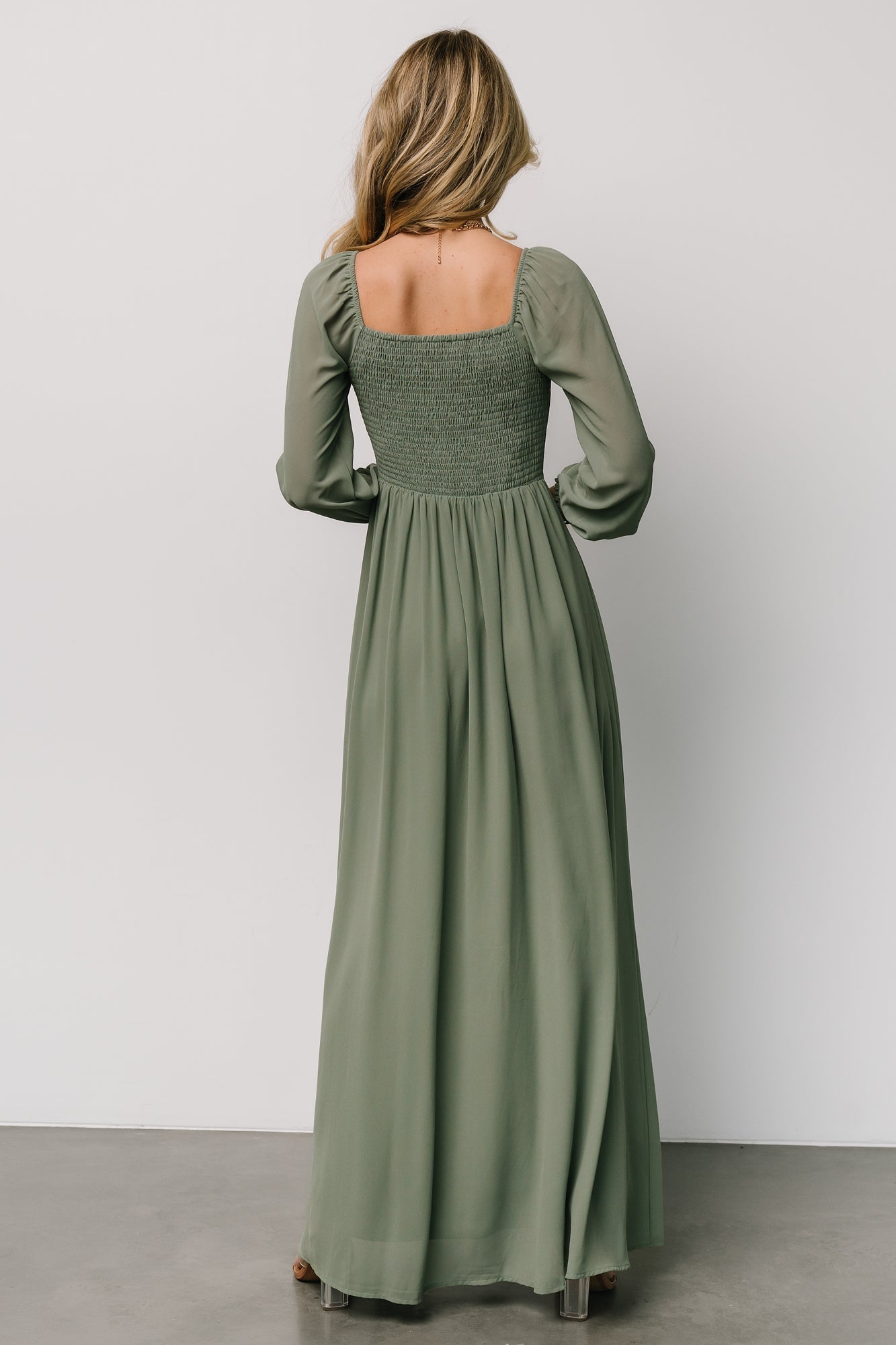 Giselle Maxi Dress | Eucalyptus