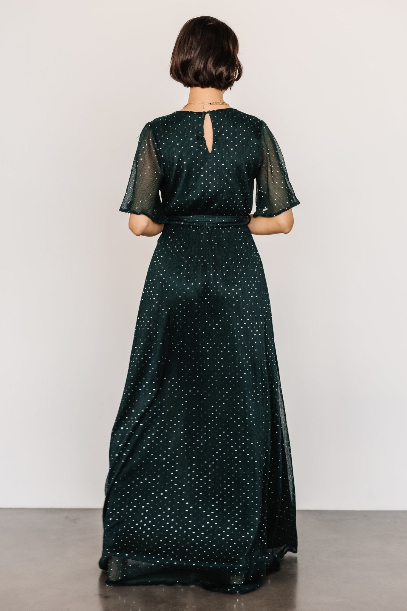 Grace Sparkle Gown | Emerald