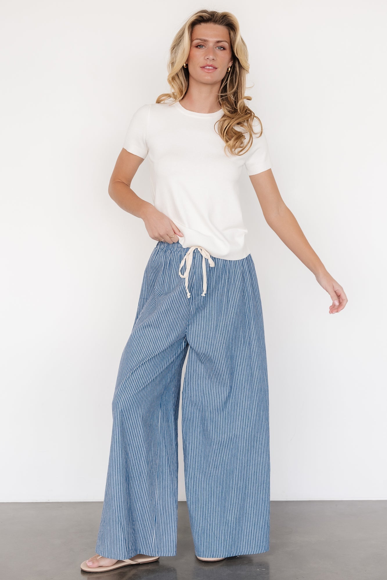 Hannah Knit Top | Off White