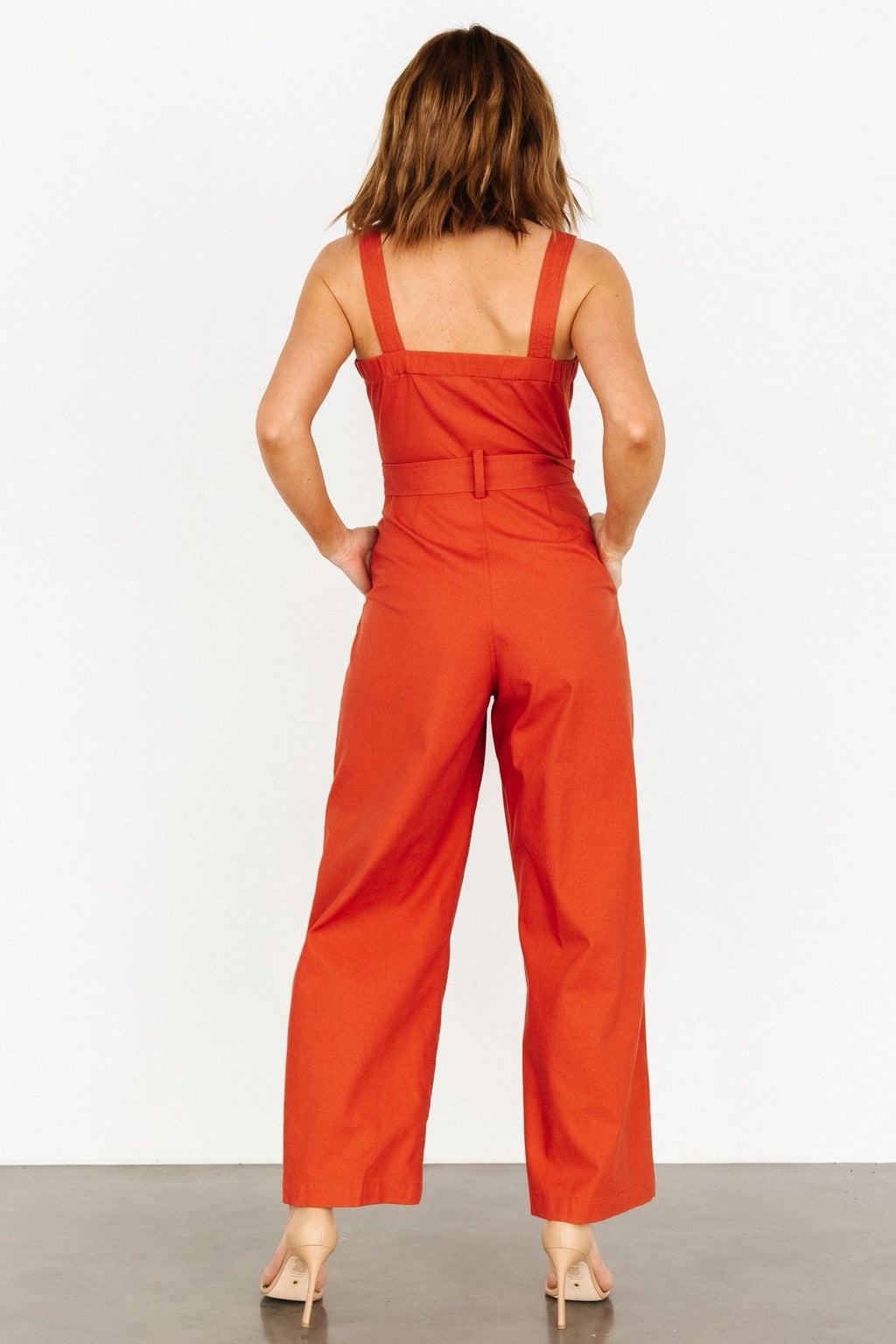 Hartford Jumpsuit | Rust