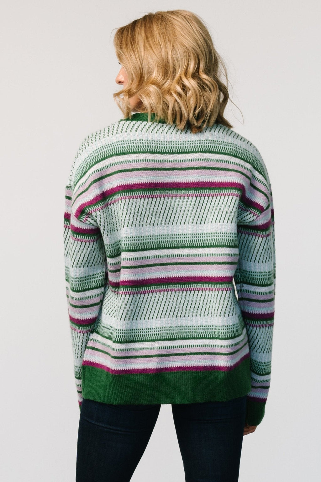 Holmes Sweater | Green Multi