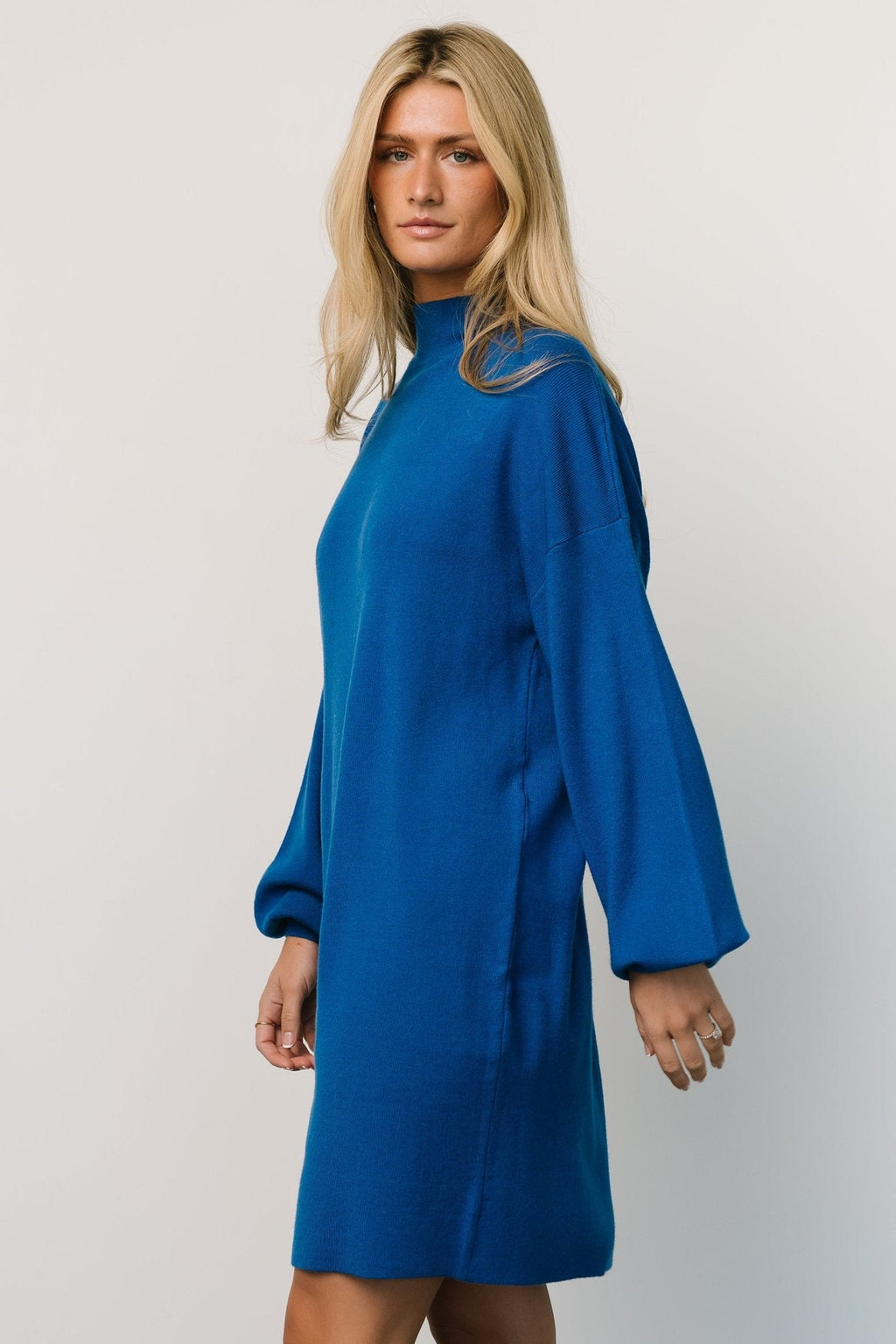 Jennings Sweater Dress | Cobalt Blue