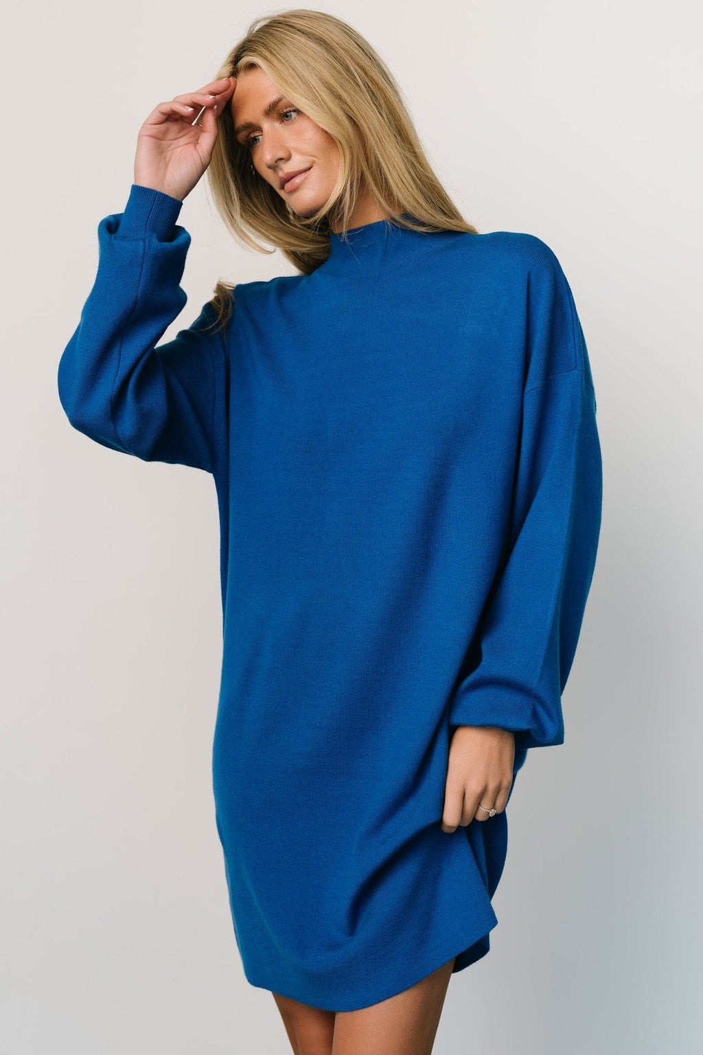 Jennings Sweater Dress | Cobalt Blue