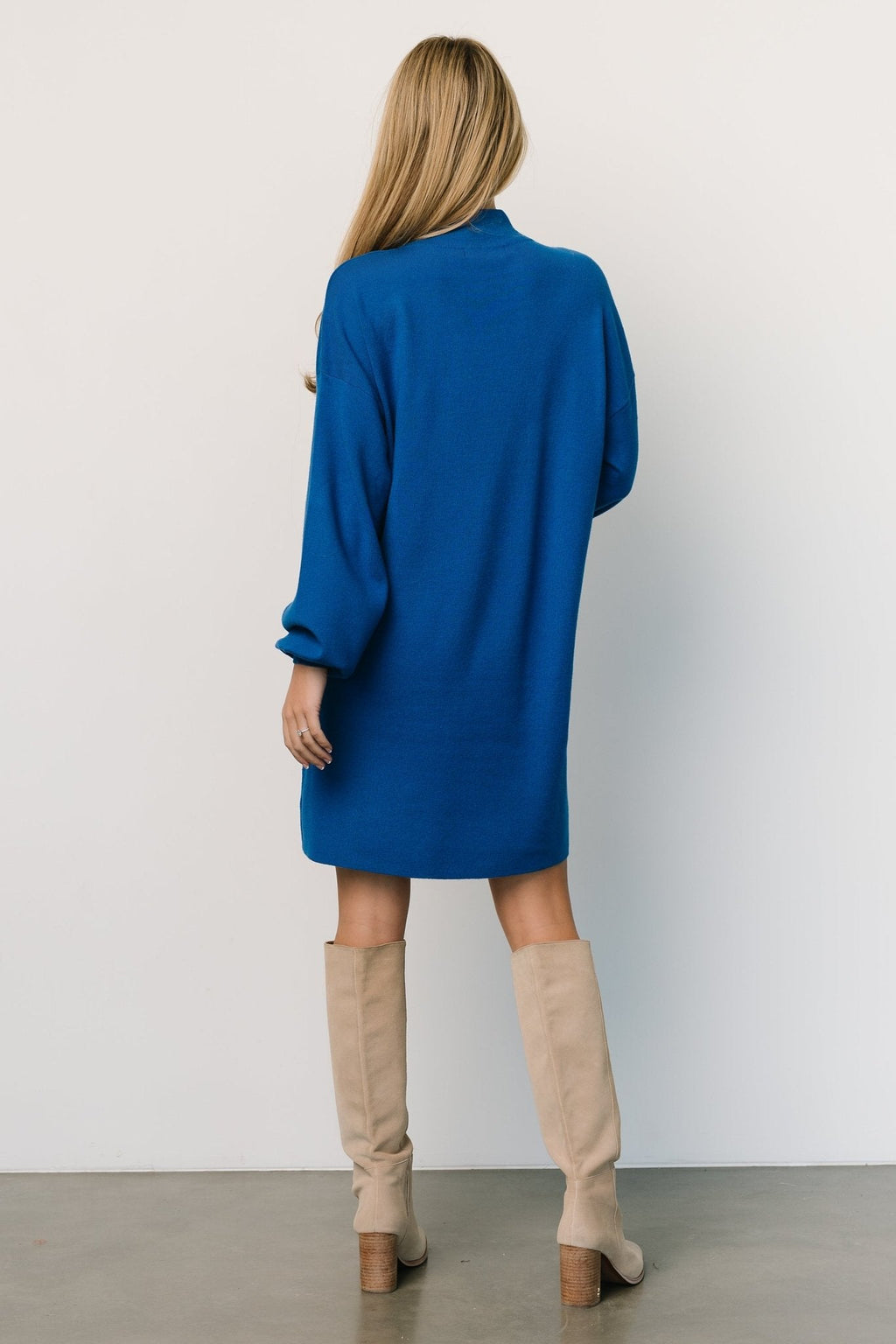 Jennings Sweater Dress | Cobalt Blue