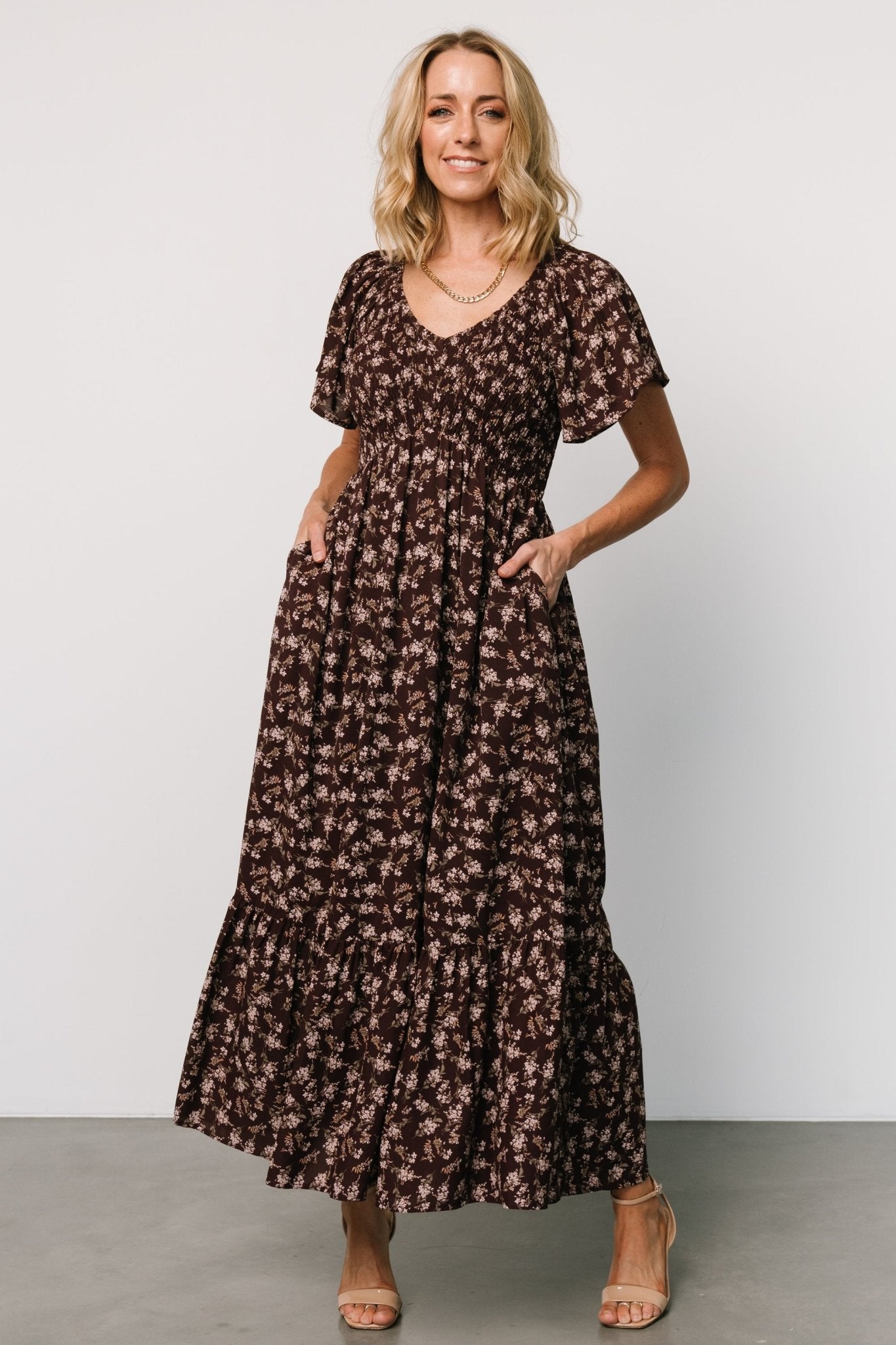 Joanie Smocked Dress | Clove Floral